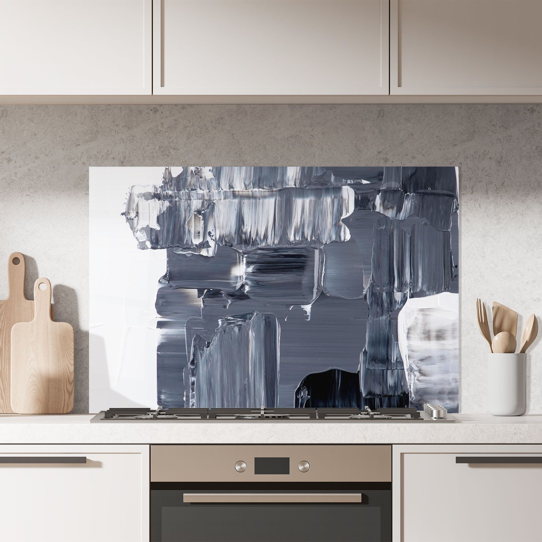 Black Acrylic Painting mockup 7