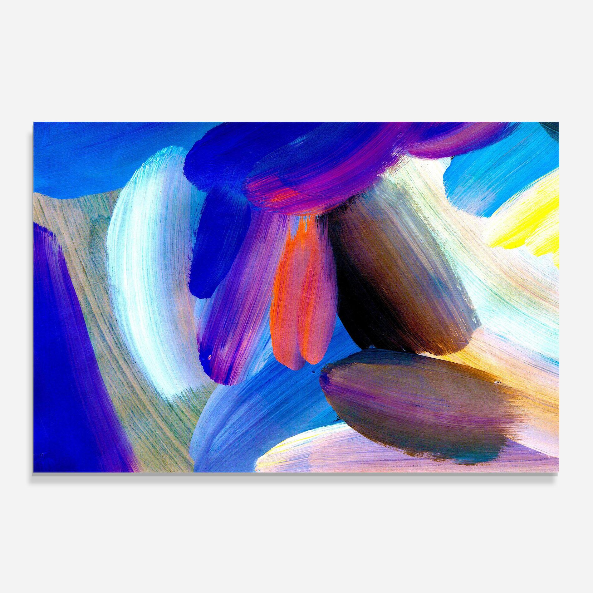 Стъклен панел за кухня Colorful Abstract mockup 0