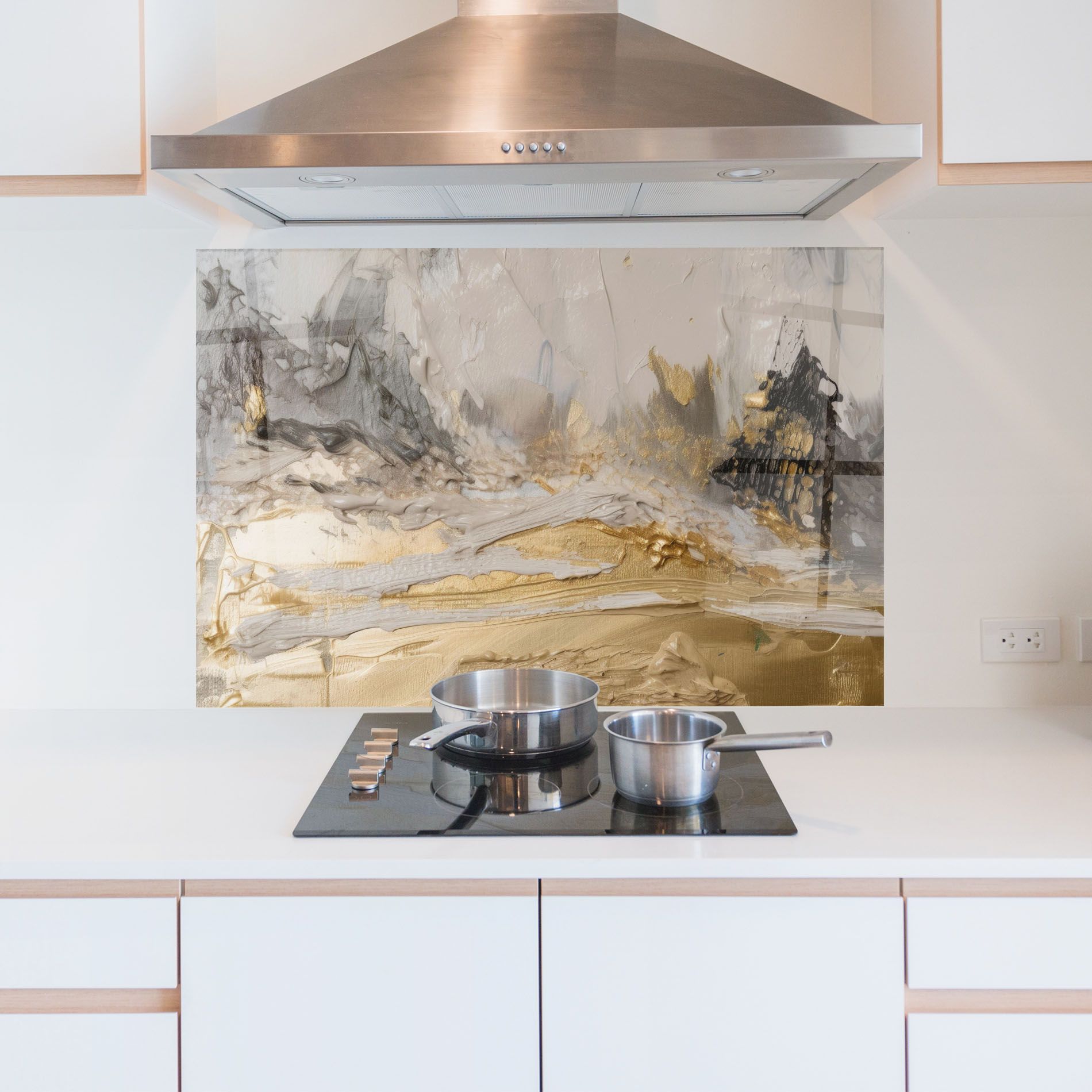 Abstract White Waves mockup 5