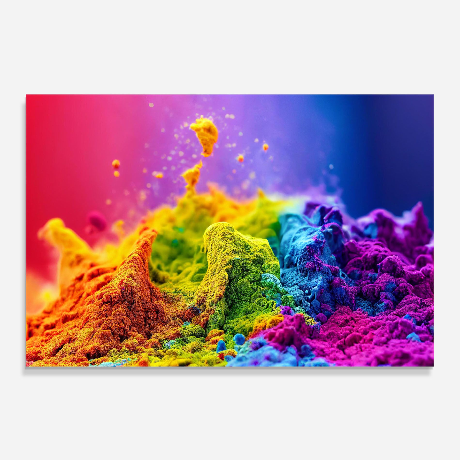 Color Powder Explosion mockup 0