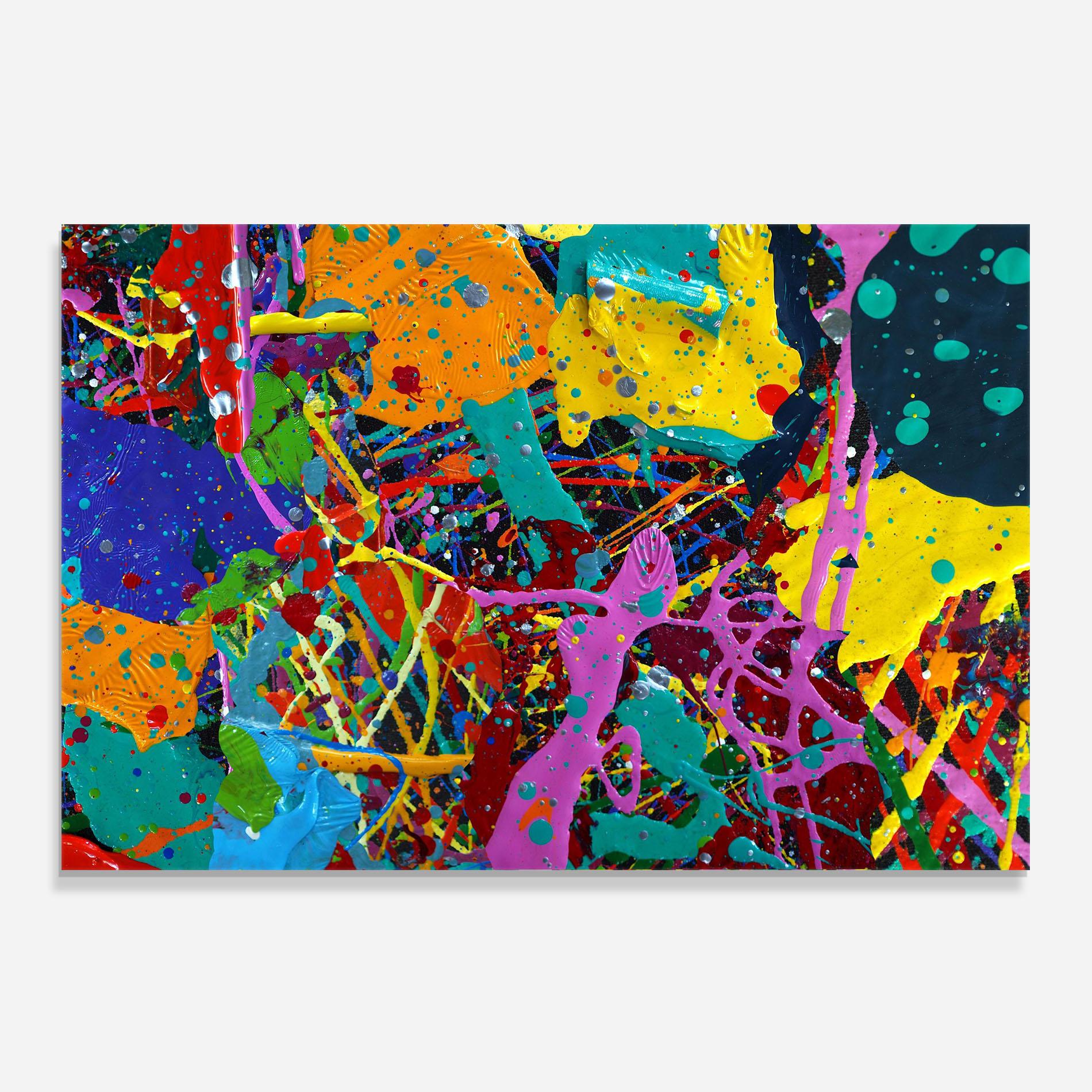 Стъклен панел за кухня Dark Panorama mockup 0