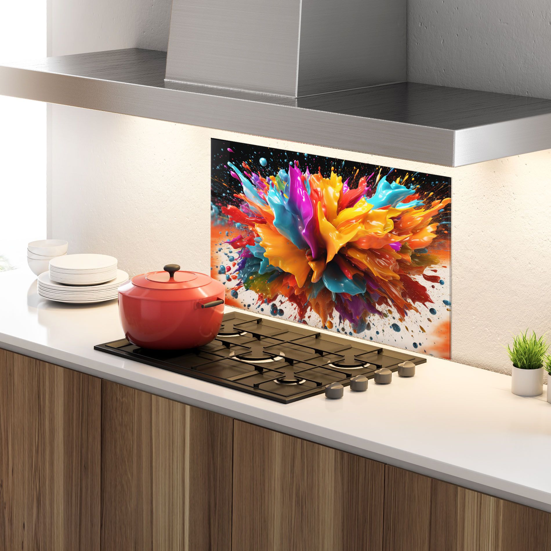 Abstract Splash mockup 4