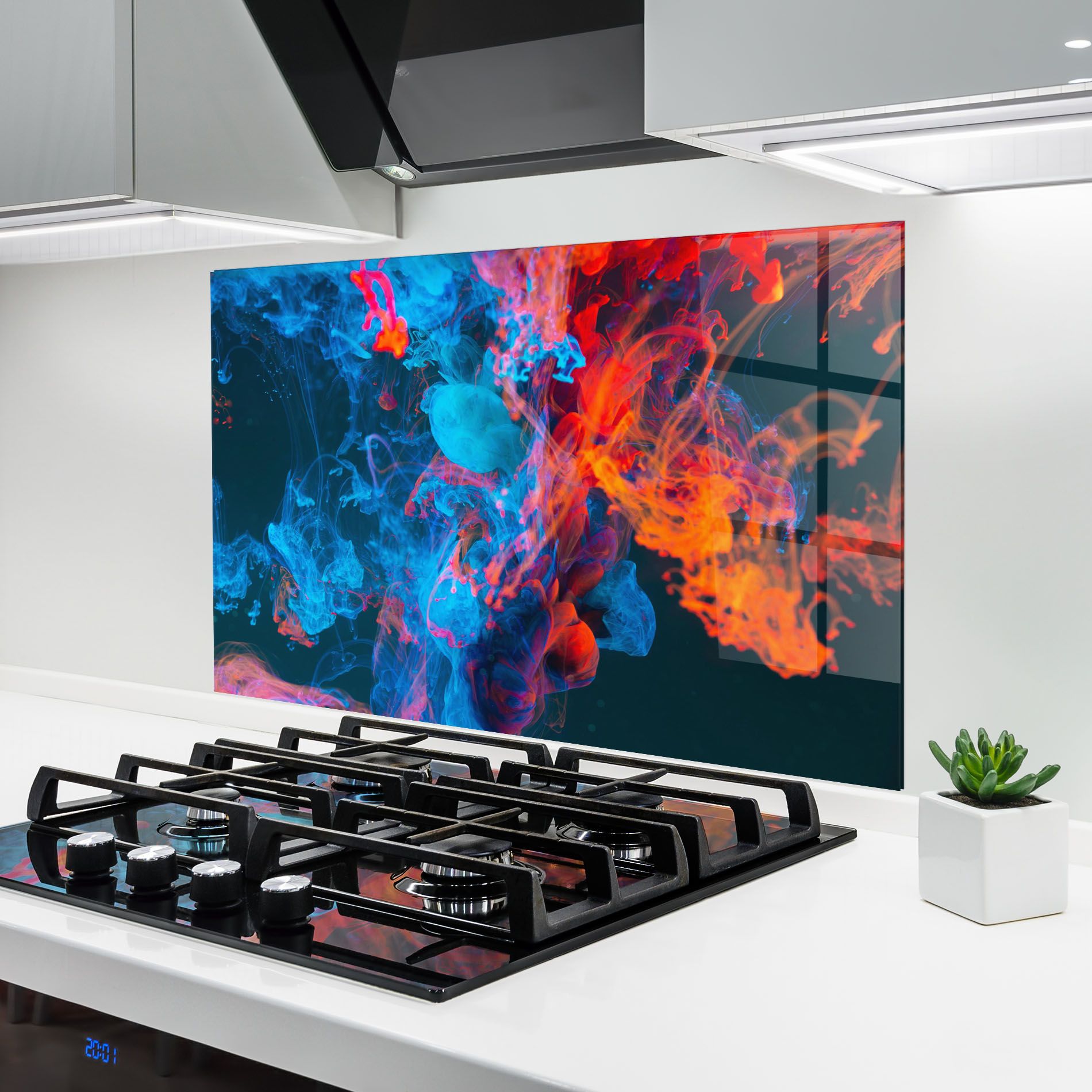 Abstract Blue And Red mockup 6