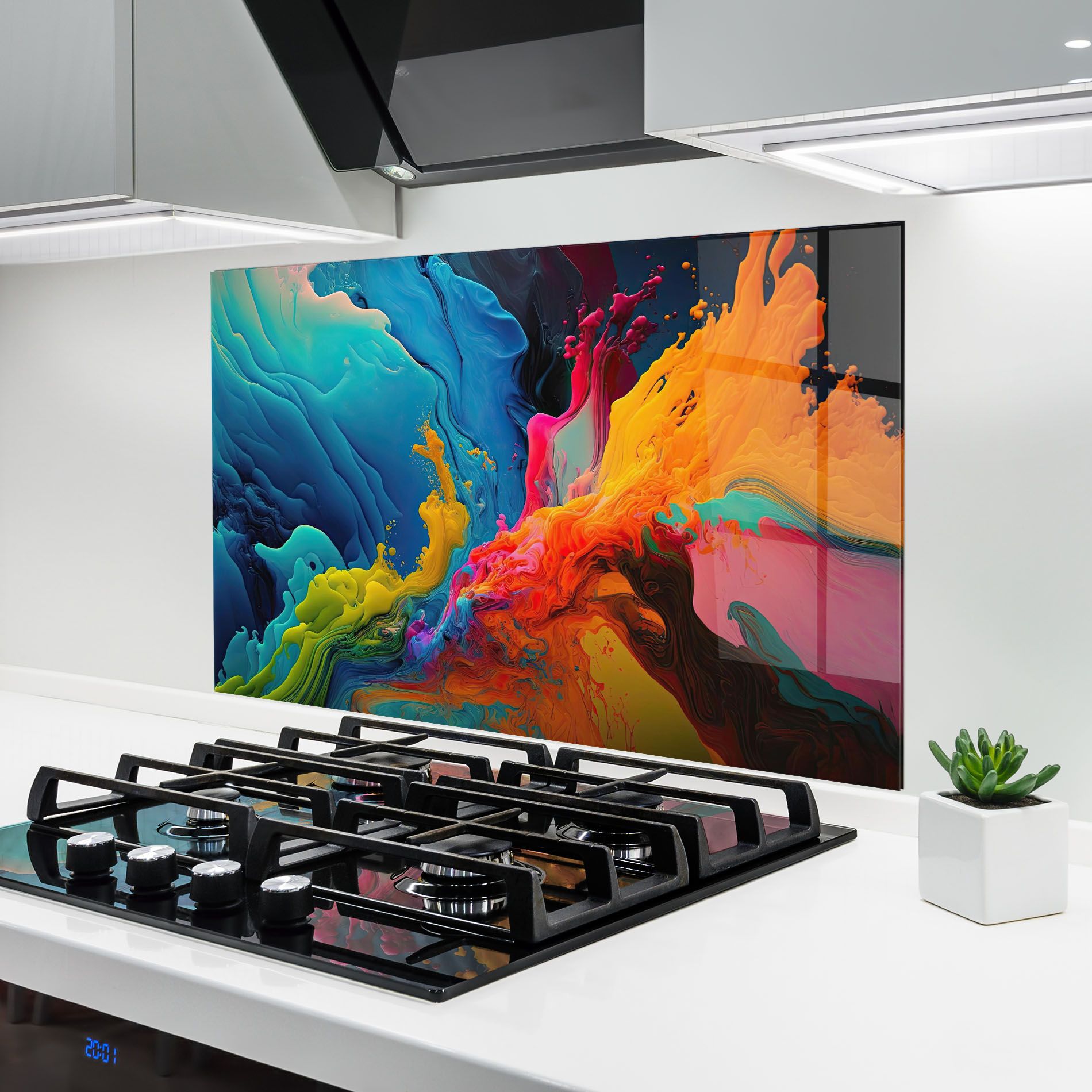 Color Floating mockup 6