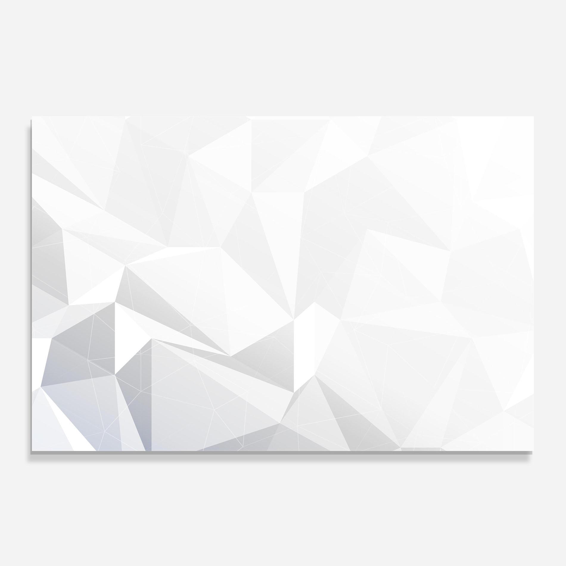 Стъклен панел за кухня Grey Triangle Shape mockup 0
