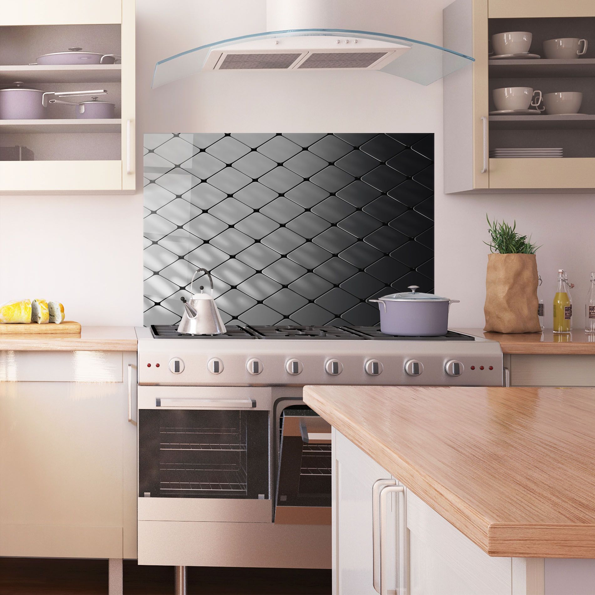 Black Square Shapes mockup 1