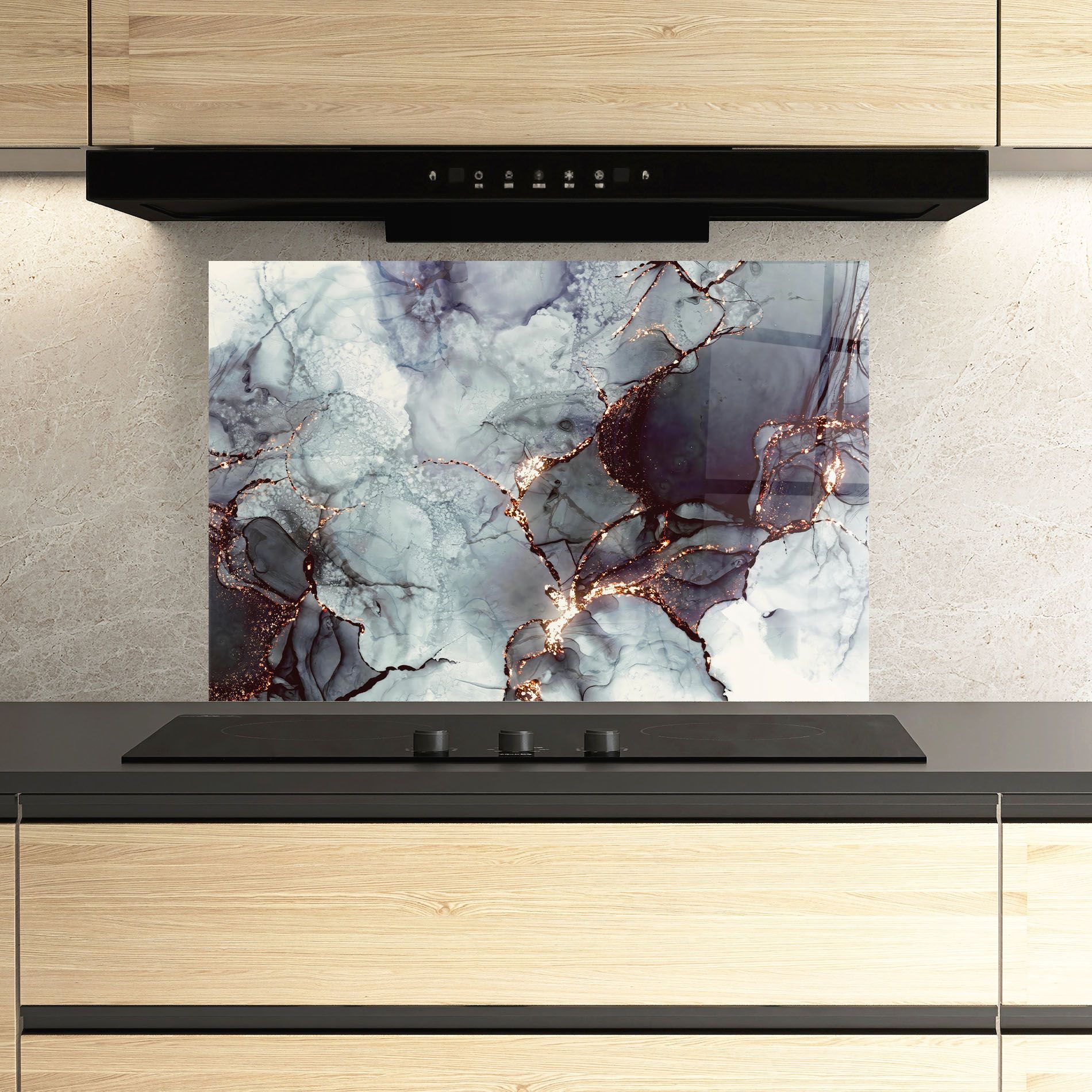 Abstract Gold Path mockup 3