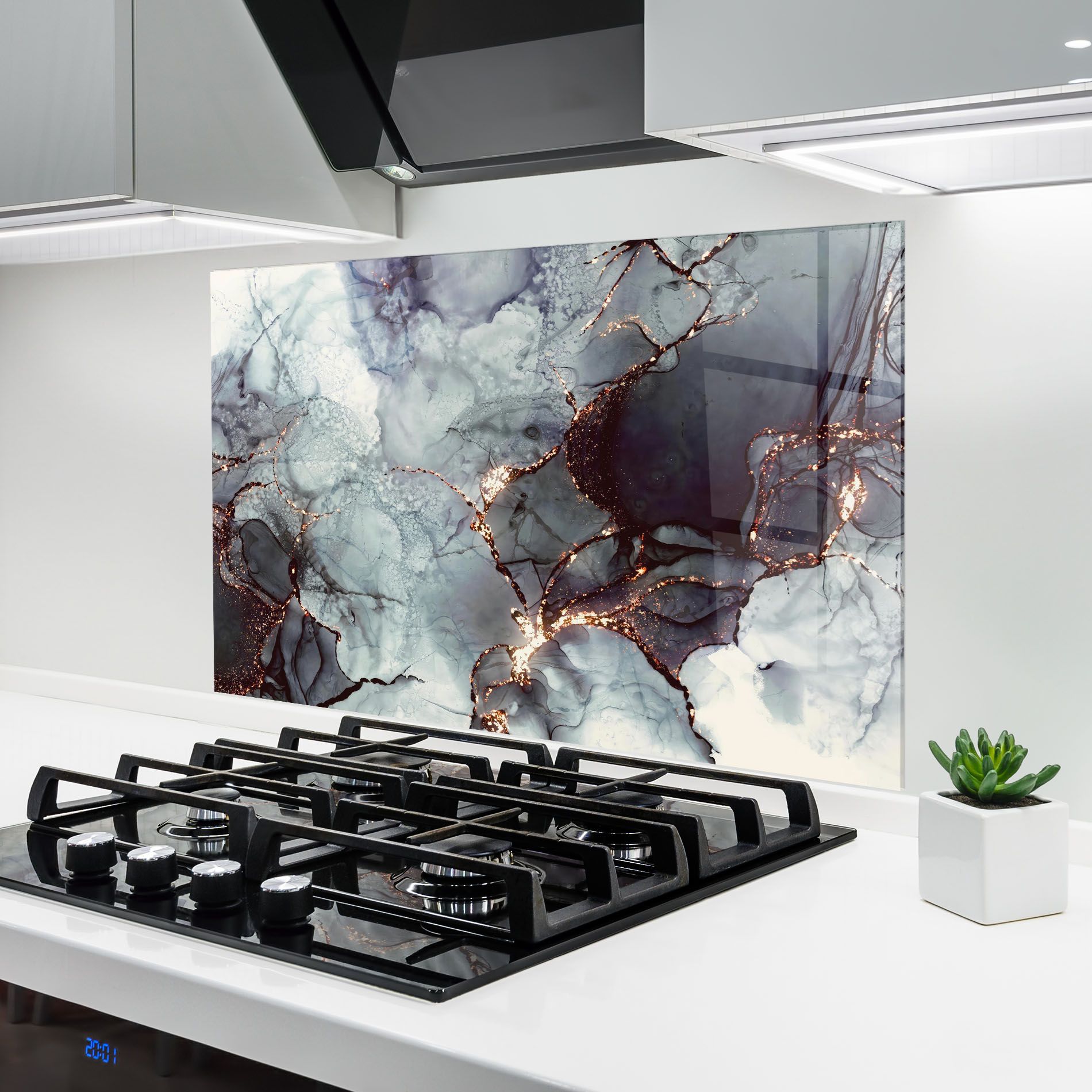 Abstract Gold Path mockup 6