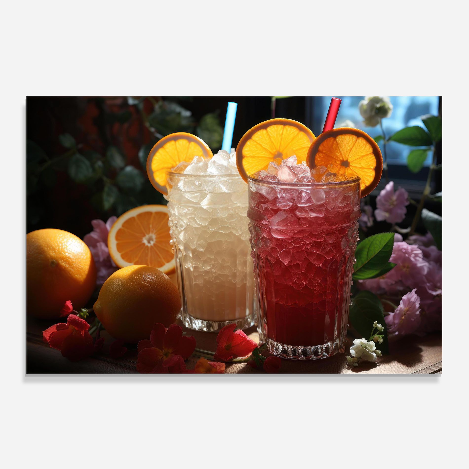 Citrus Smoothie Drink mockup 0