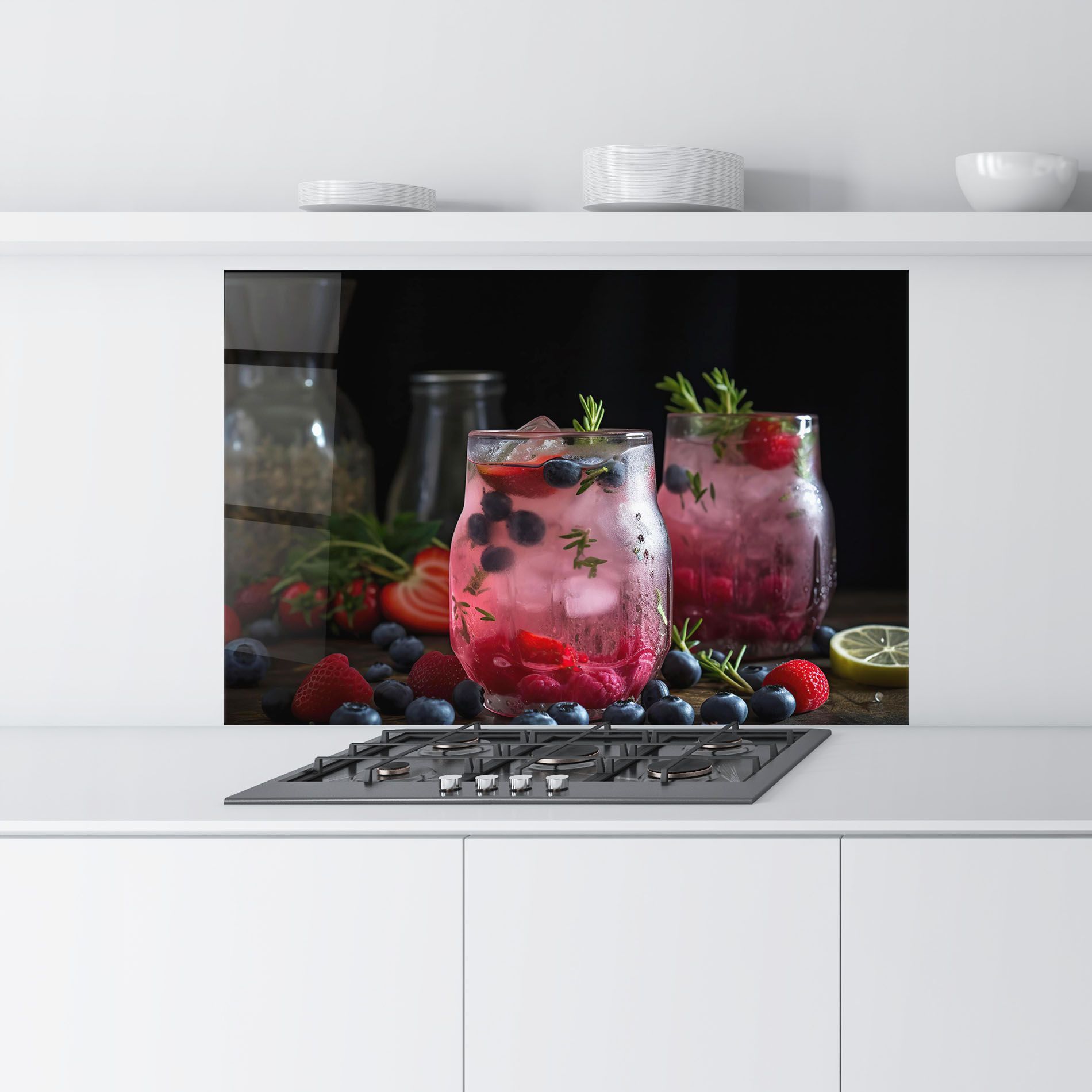 Berry Ice Drink mockup 9