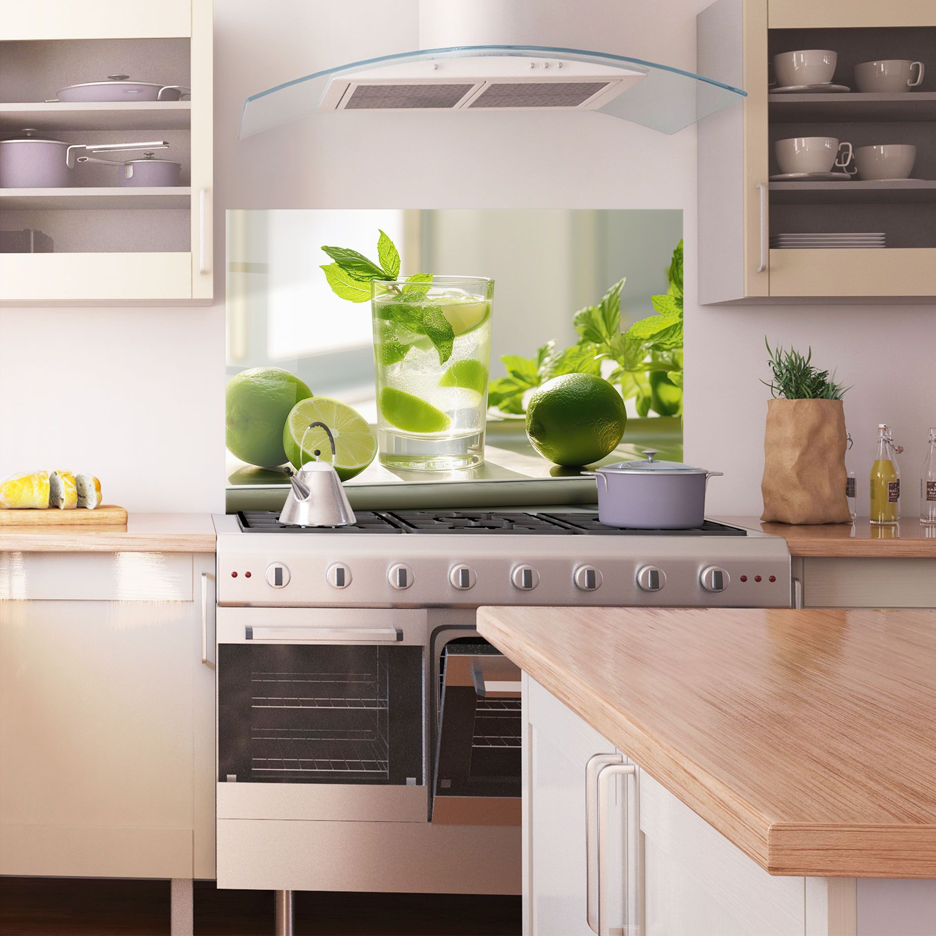 Mint Lime Glass mockup 1