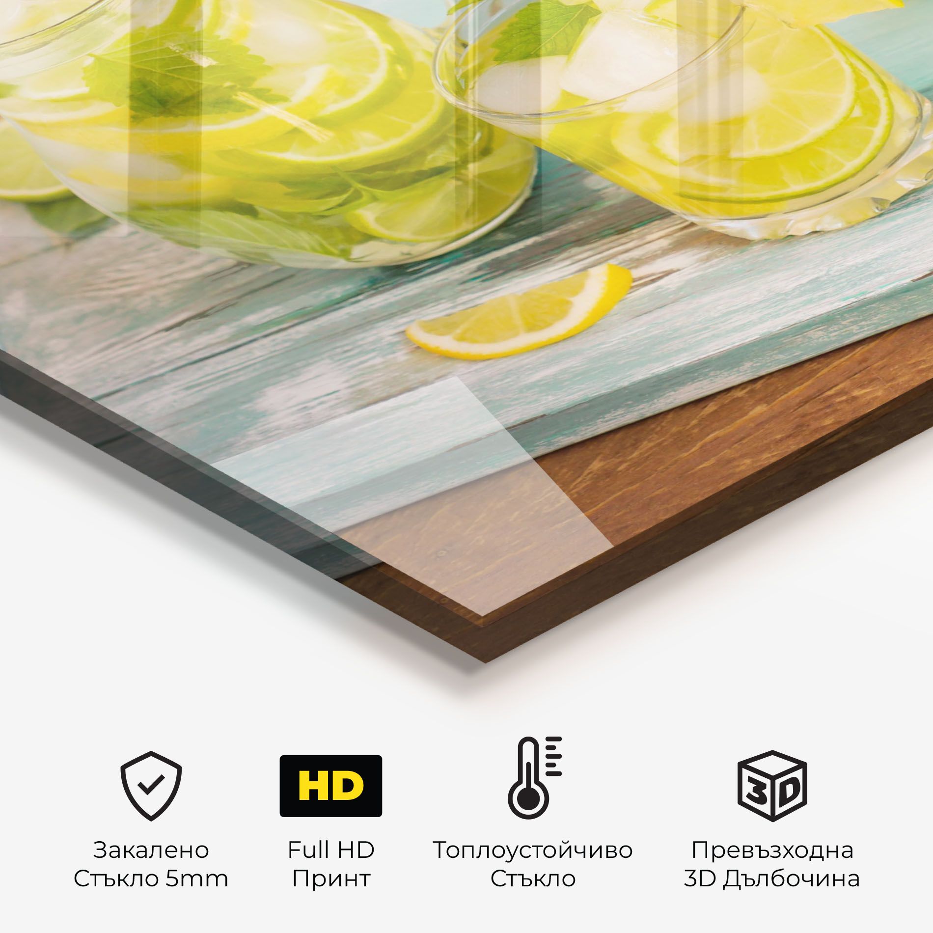 Fresh Cold Lemonade mockup 2