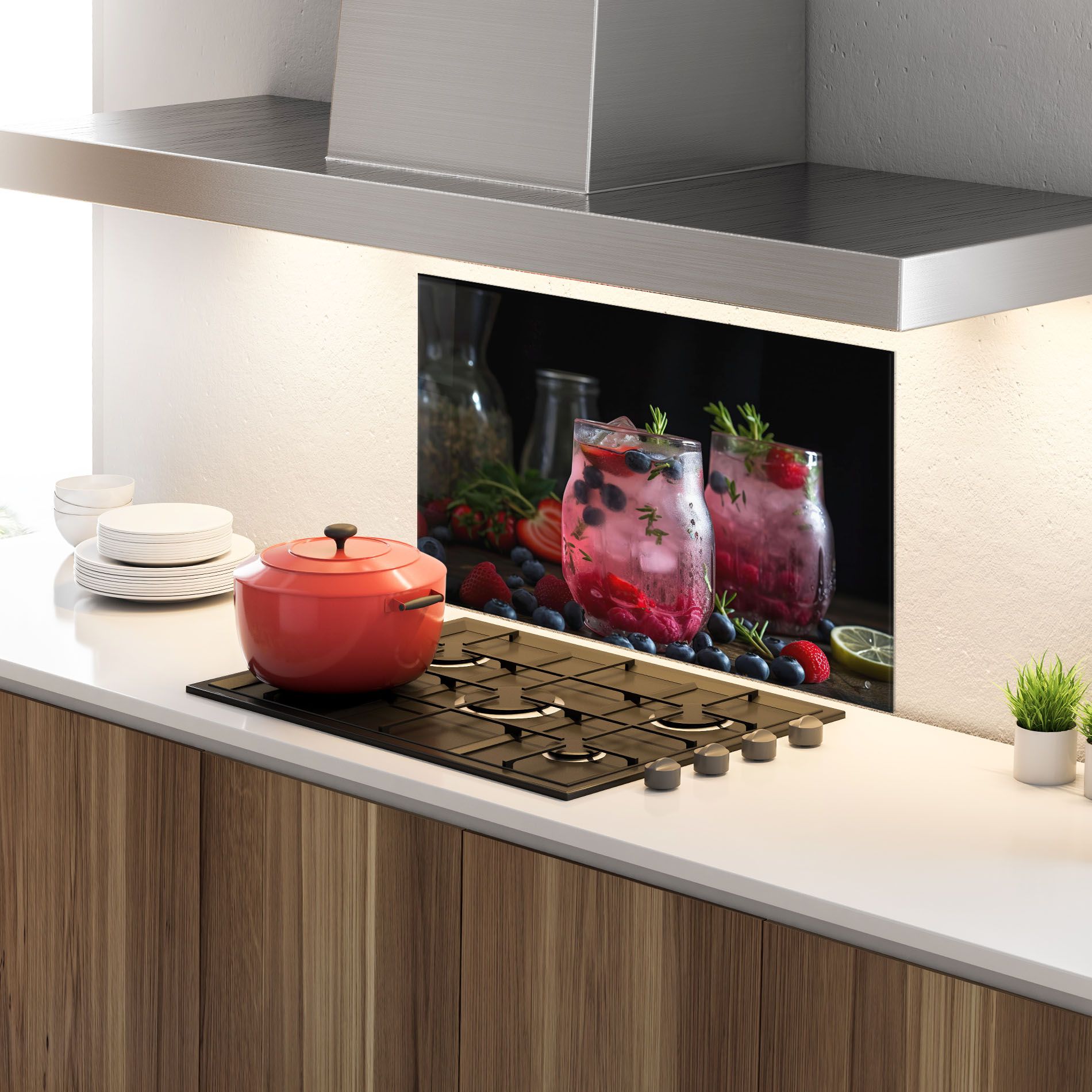 Berry Ice Drink mockup 4