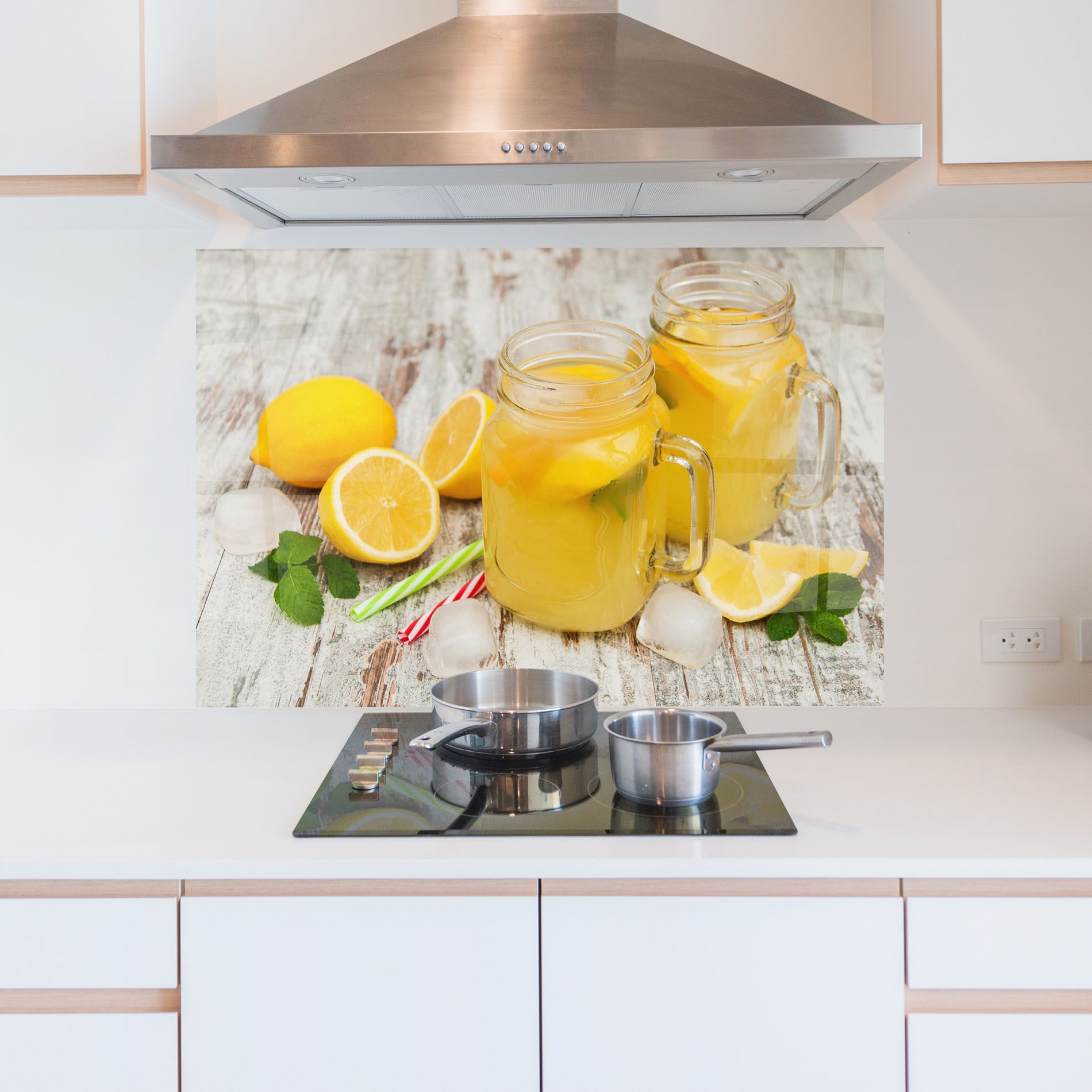 Jars With Lemonade mockup 5