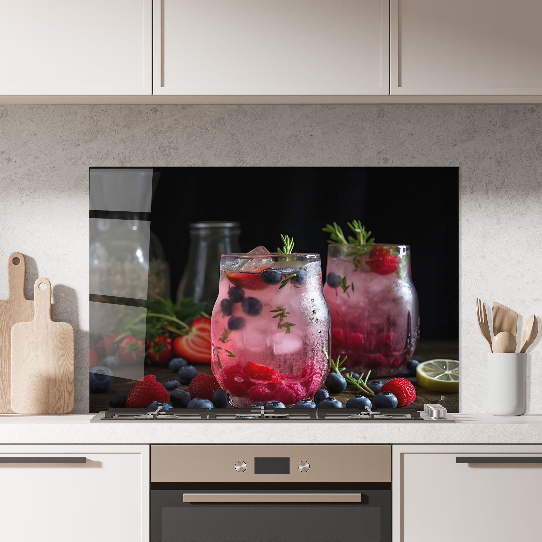 Berry Ice Drink mockup 7