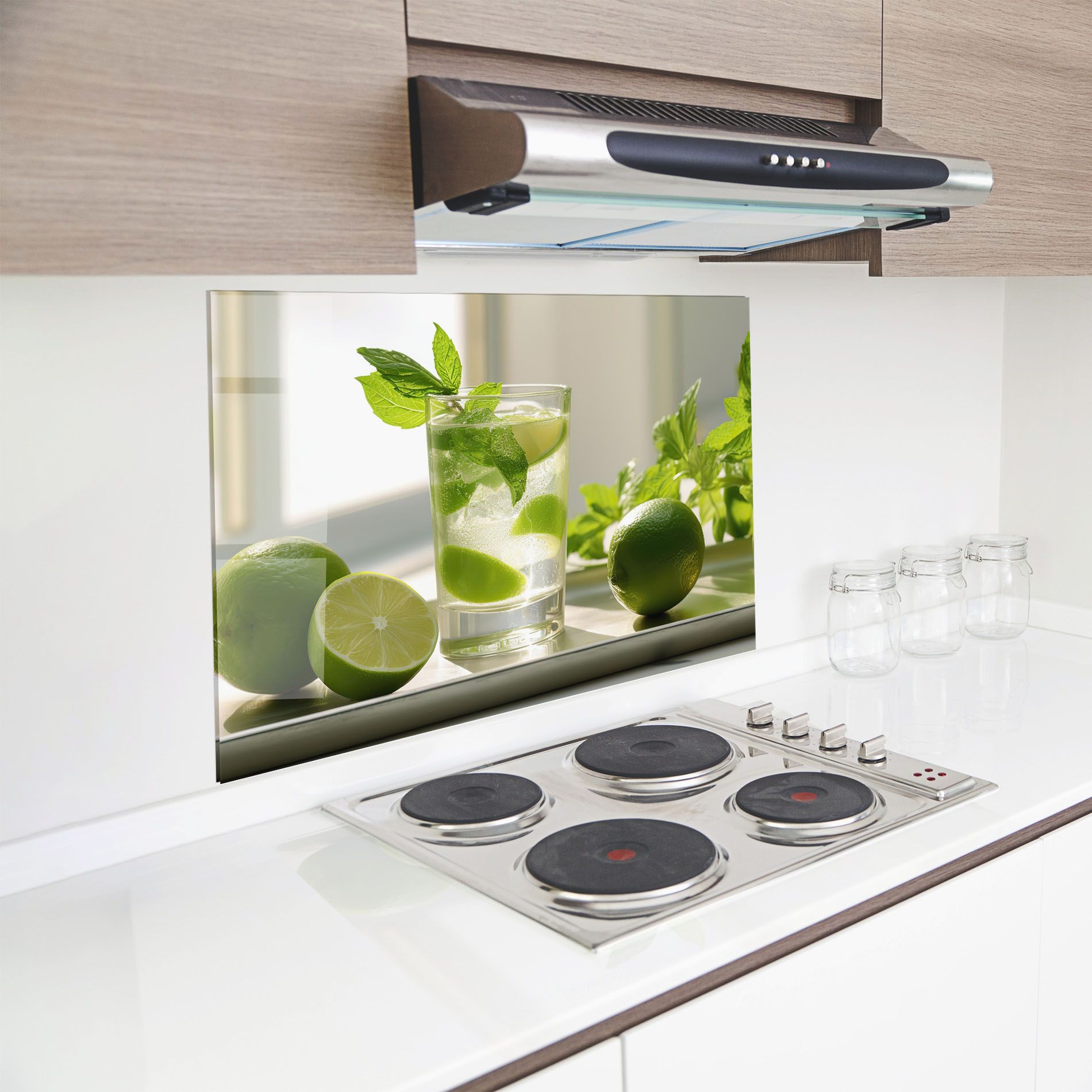 Mint Lime Glass mockup 8