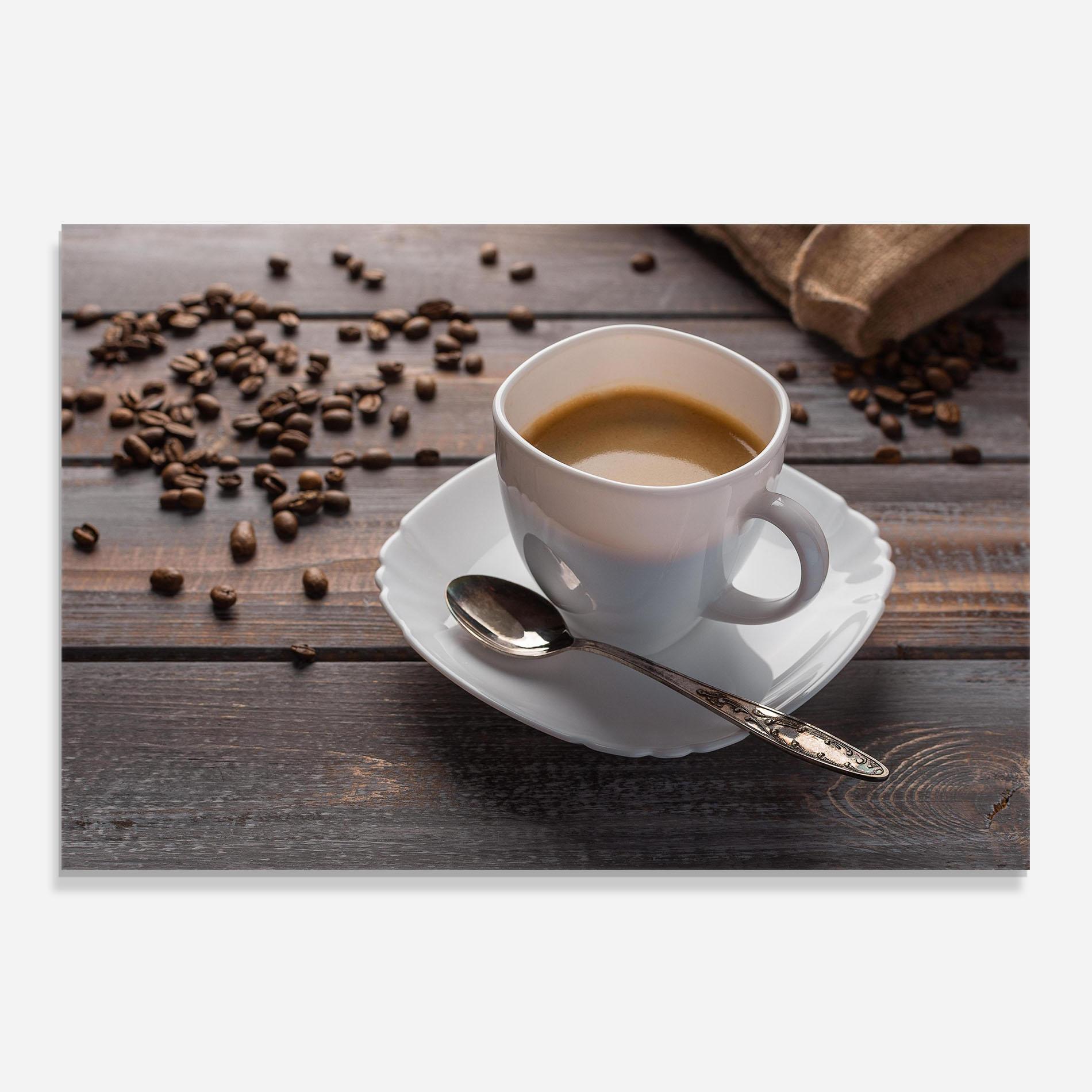Стъклен панел за кухня Aroma Coffee mockup 0