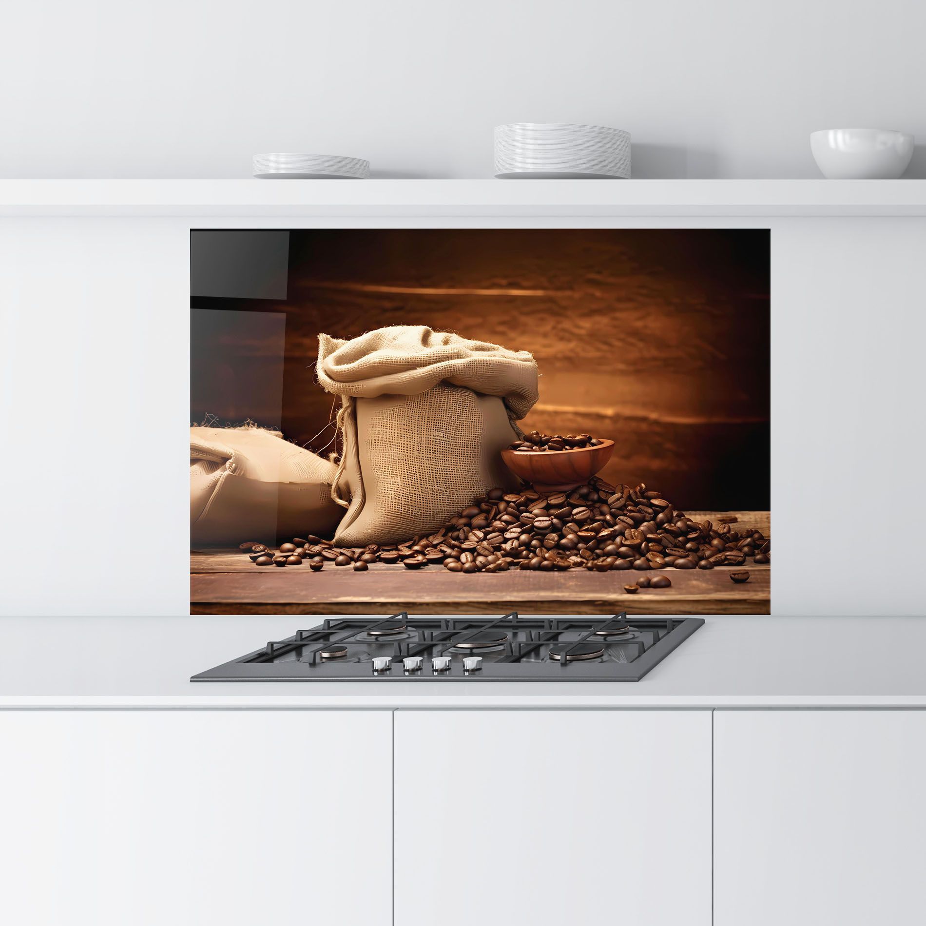 Big Bag Of Coffee Beans mockup 9