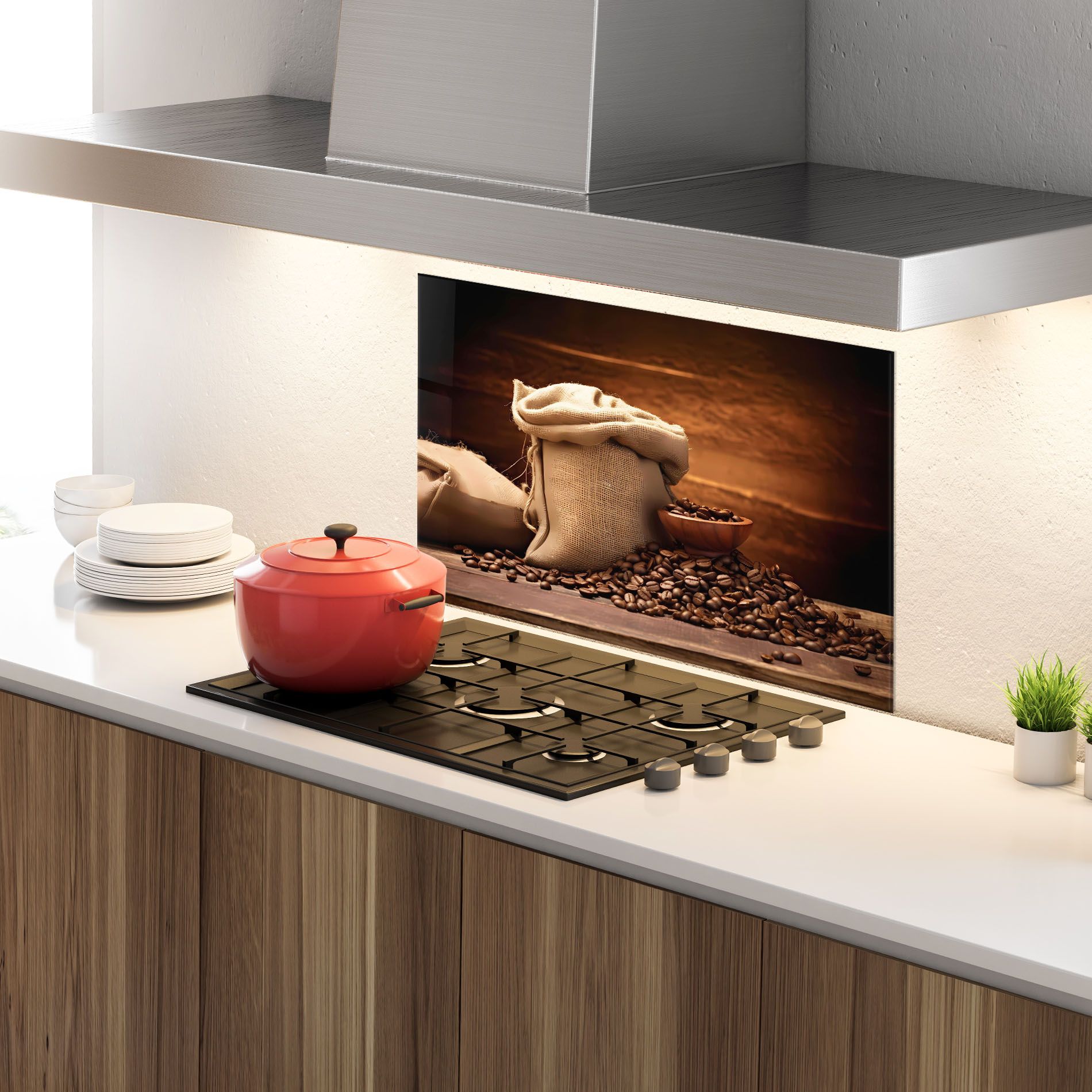 Big Bag Of Coffee Beans mockup 4