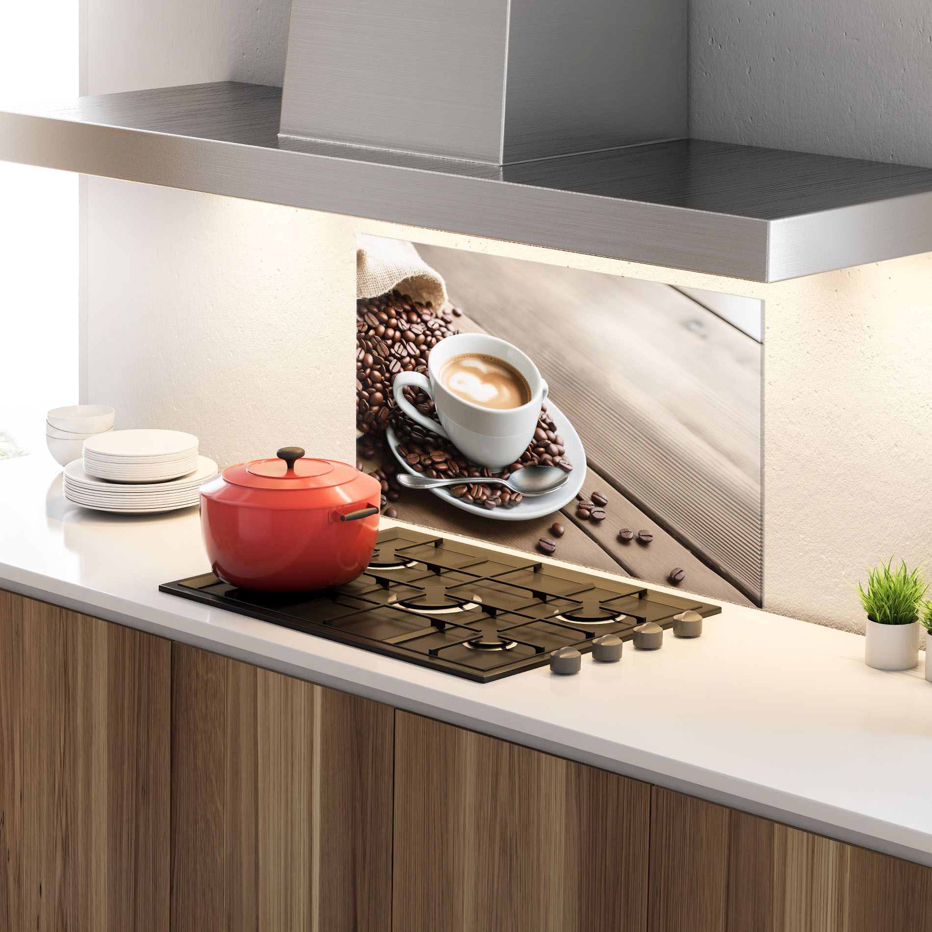 Coffee On Table mockup 4