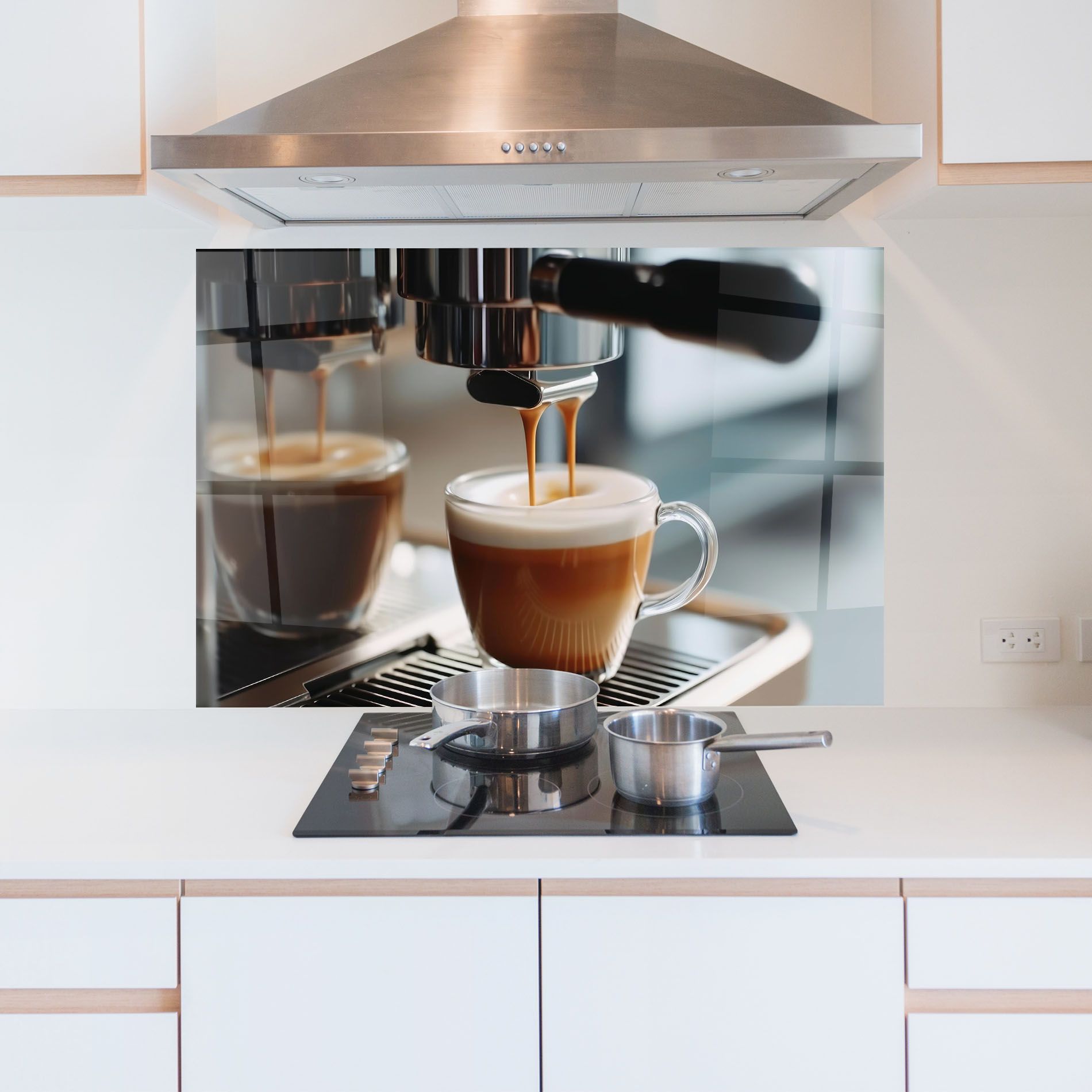 Close Up Coffee Machine mockup 5