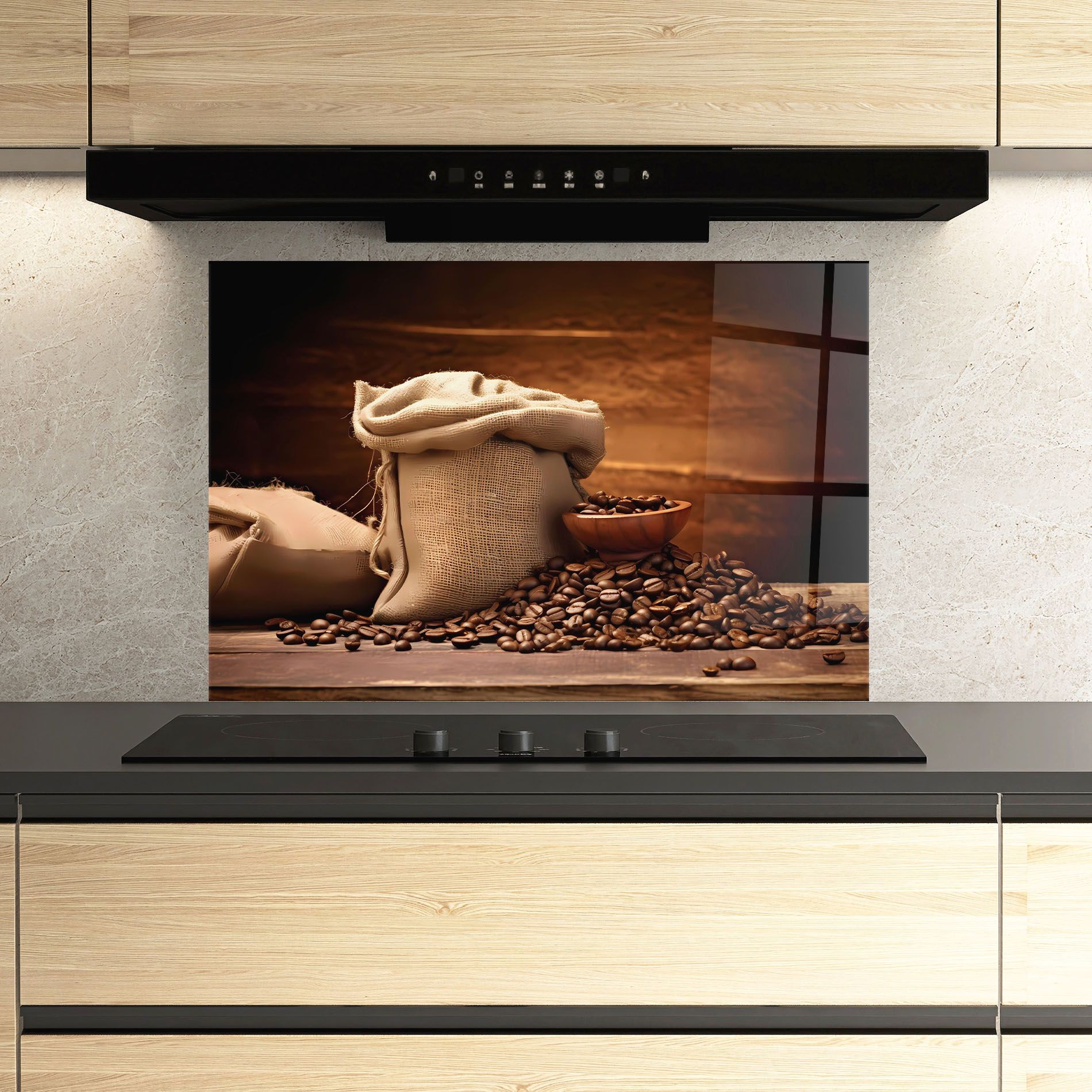 Big Bag Of Coffee Beans mockup 3