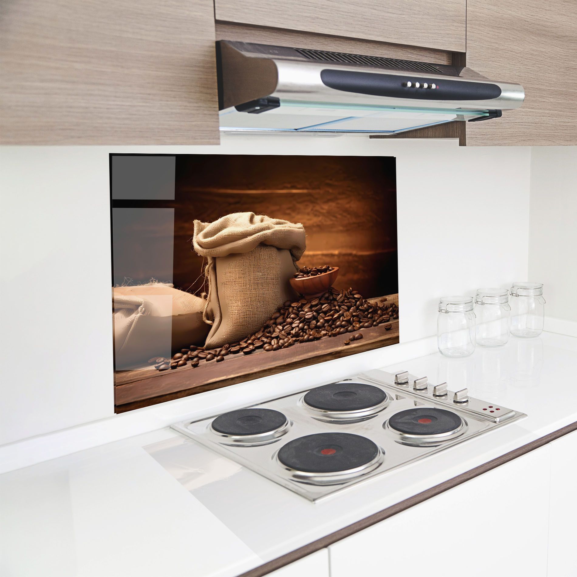 Big Bag Of Coffee Beans mockup 8