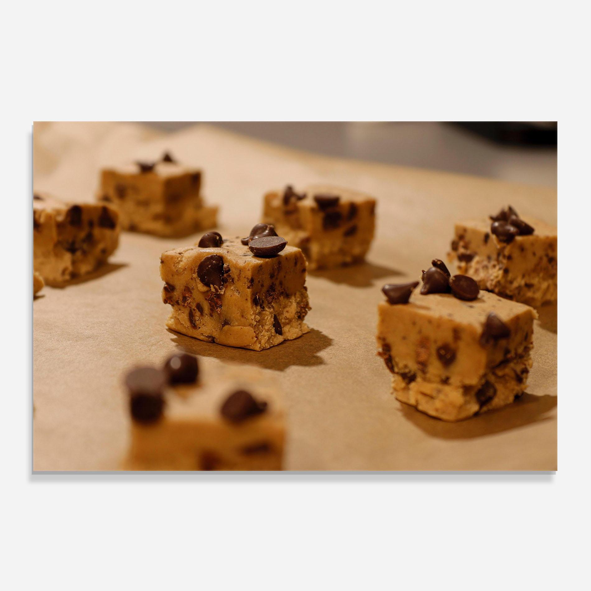 Стъклен панел за кухня Caramel Cake mockup 0