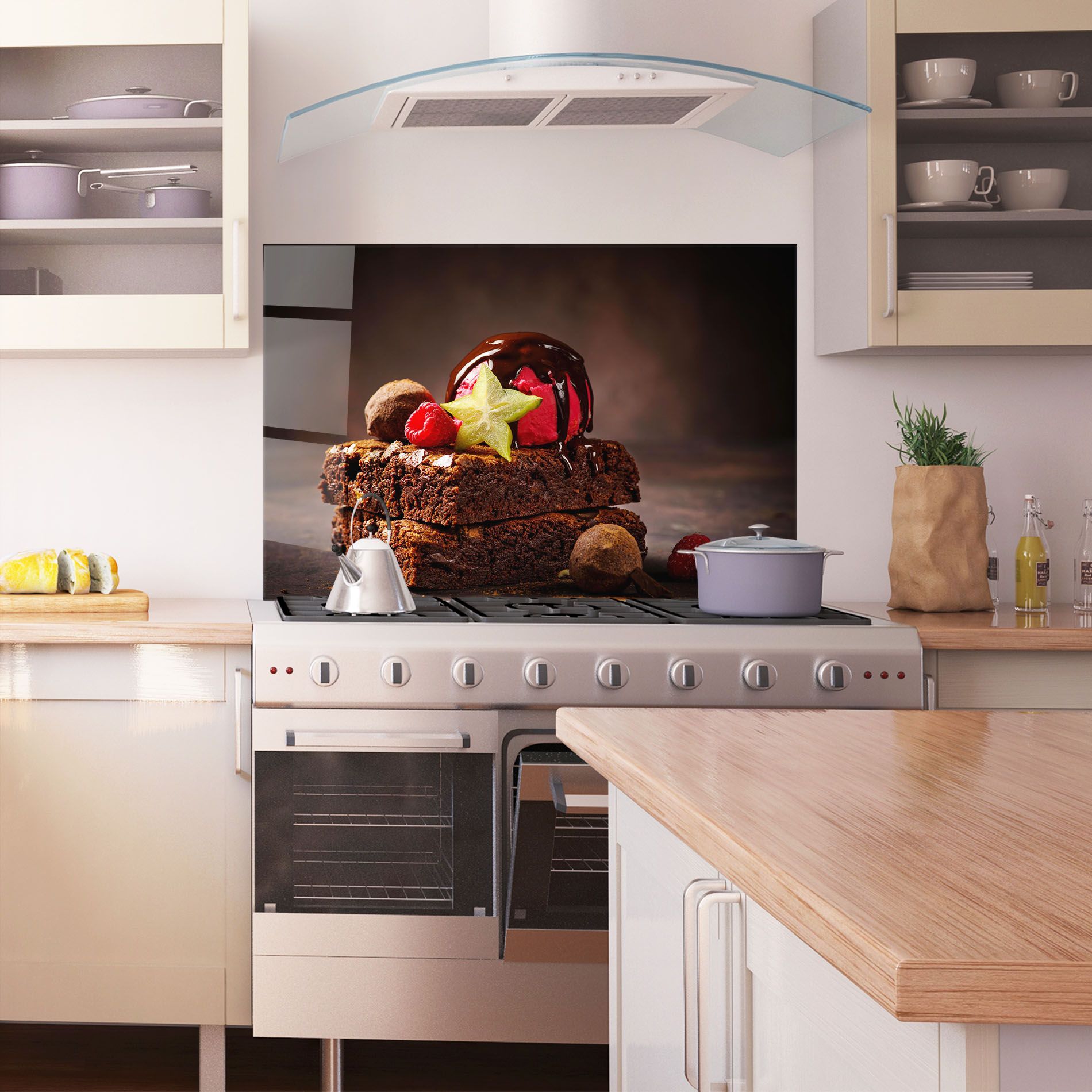 Chocolate Brownie mockup 1