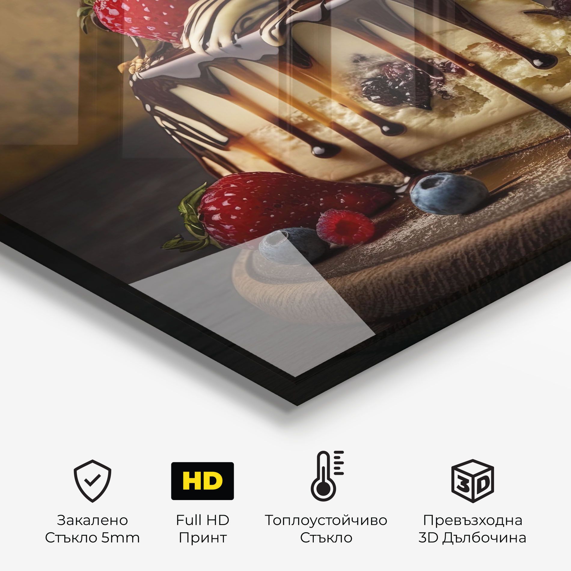 Cheesecake Chocolate mockup 2