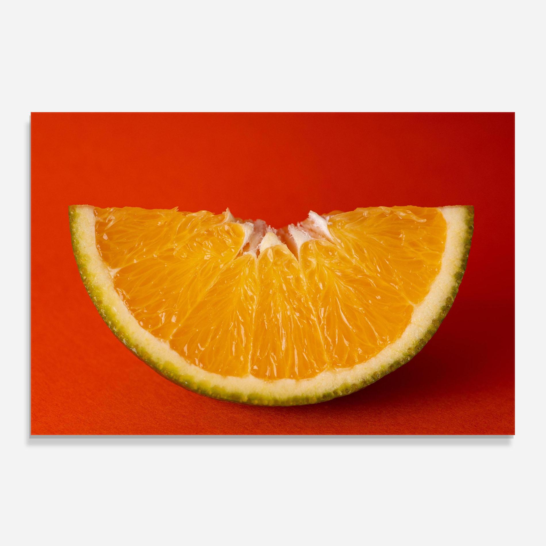 Стъклен панел за кухня Green Orange mockup 0