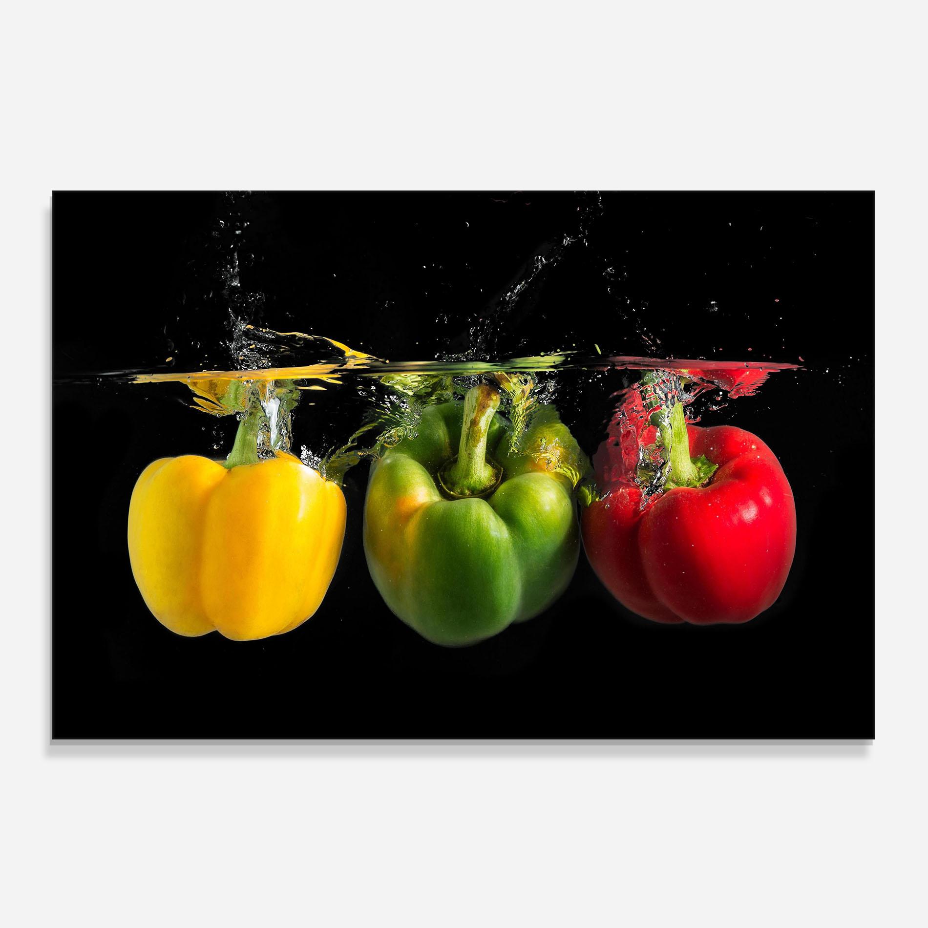 Стъклен панел за кухня Bellpepper Nice Splash mockup 0