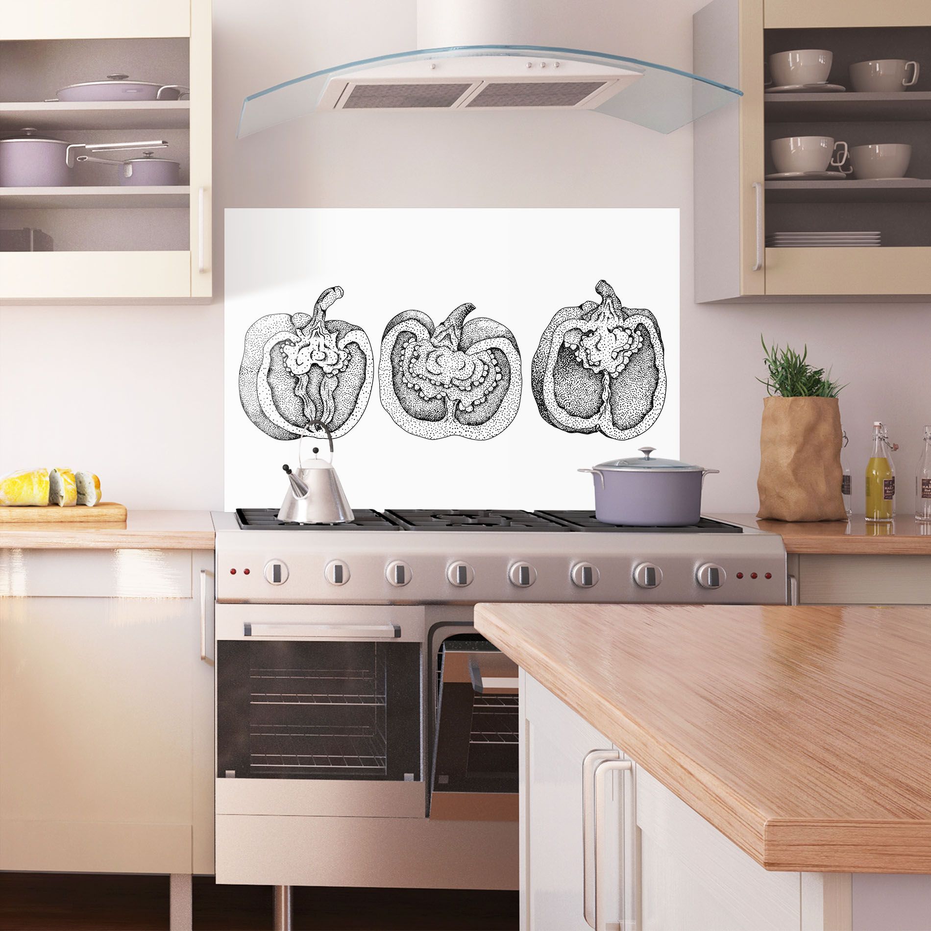 Pepper Black Art mockup 1