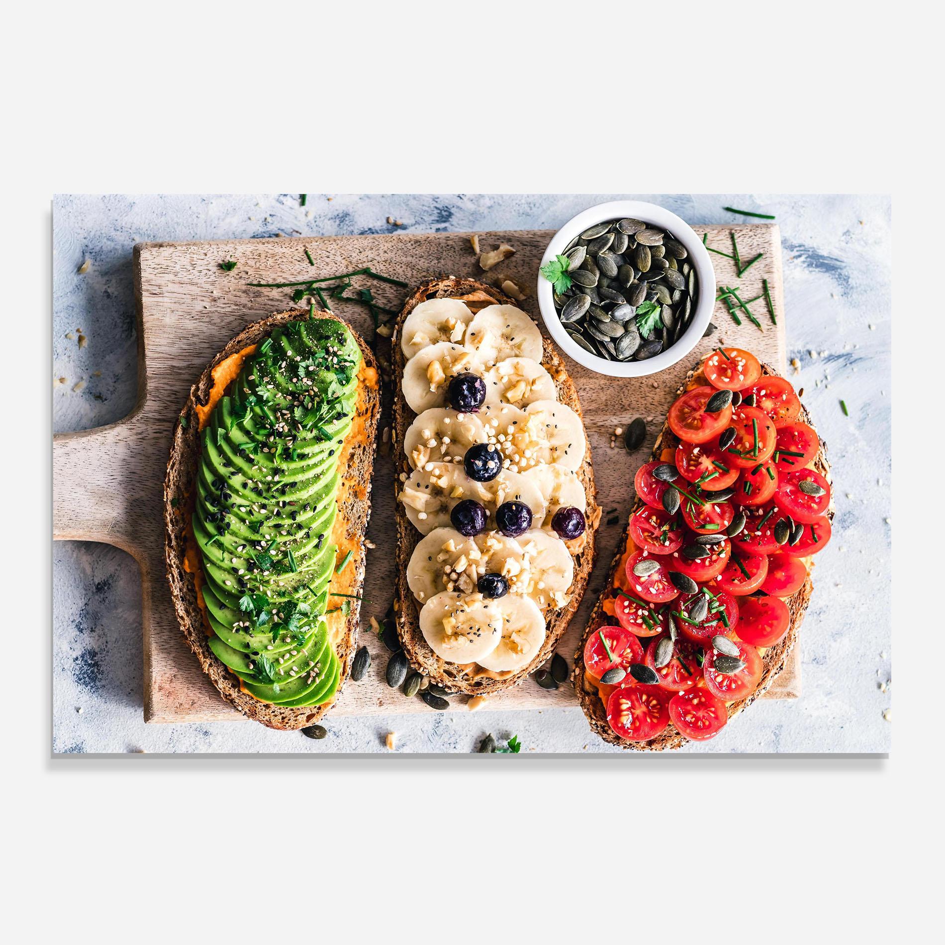 Стъклен панел за кухня Breakfast mockup 0