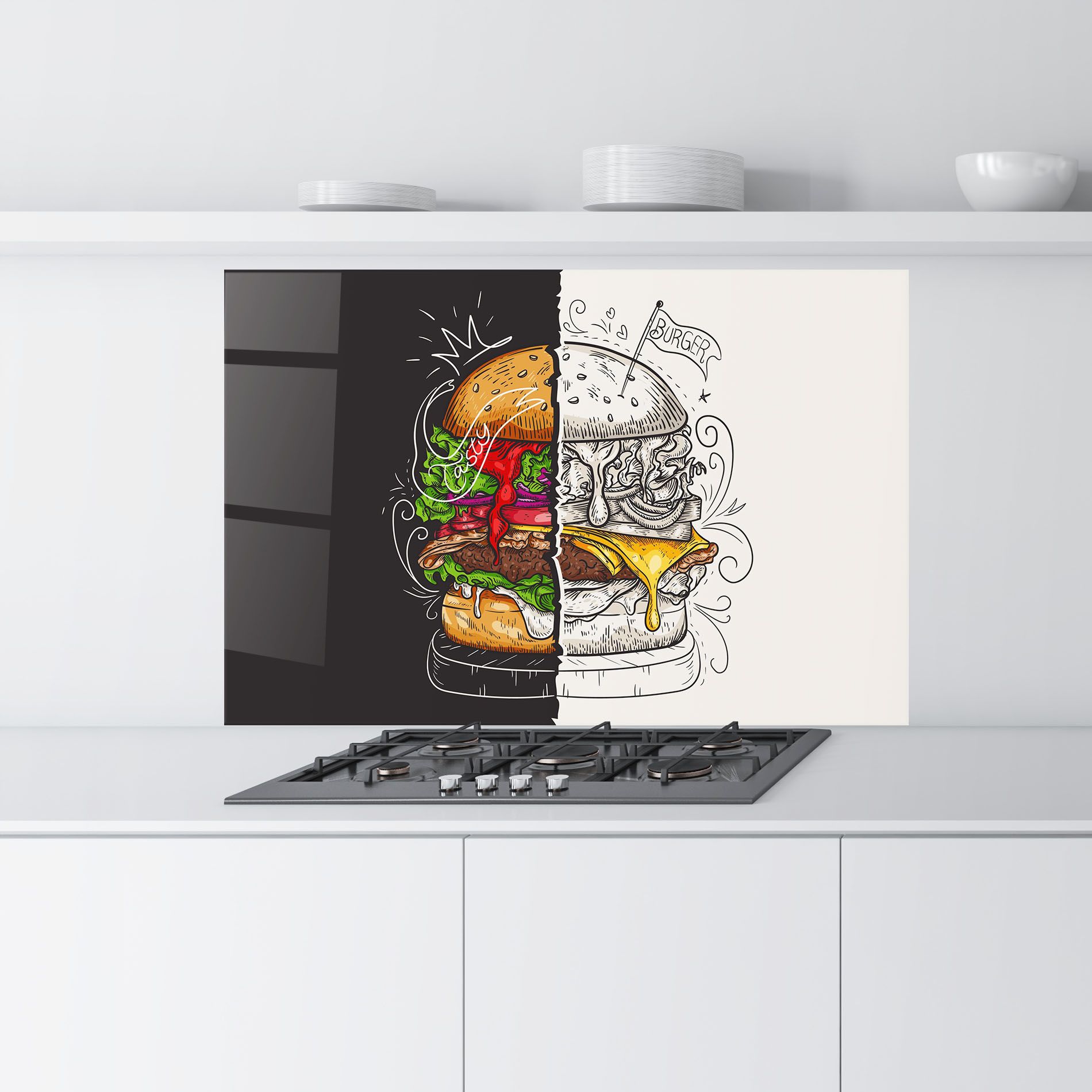 Burger Art mockup 9
