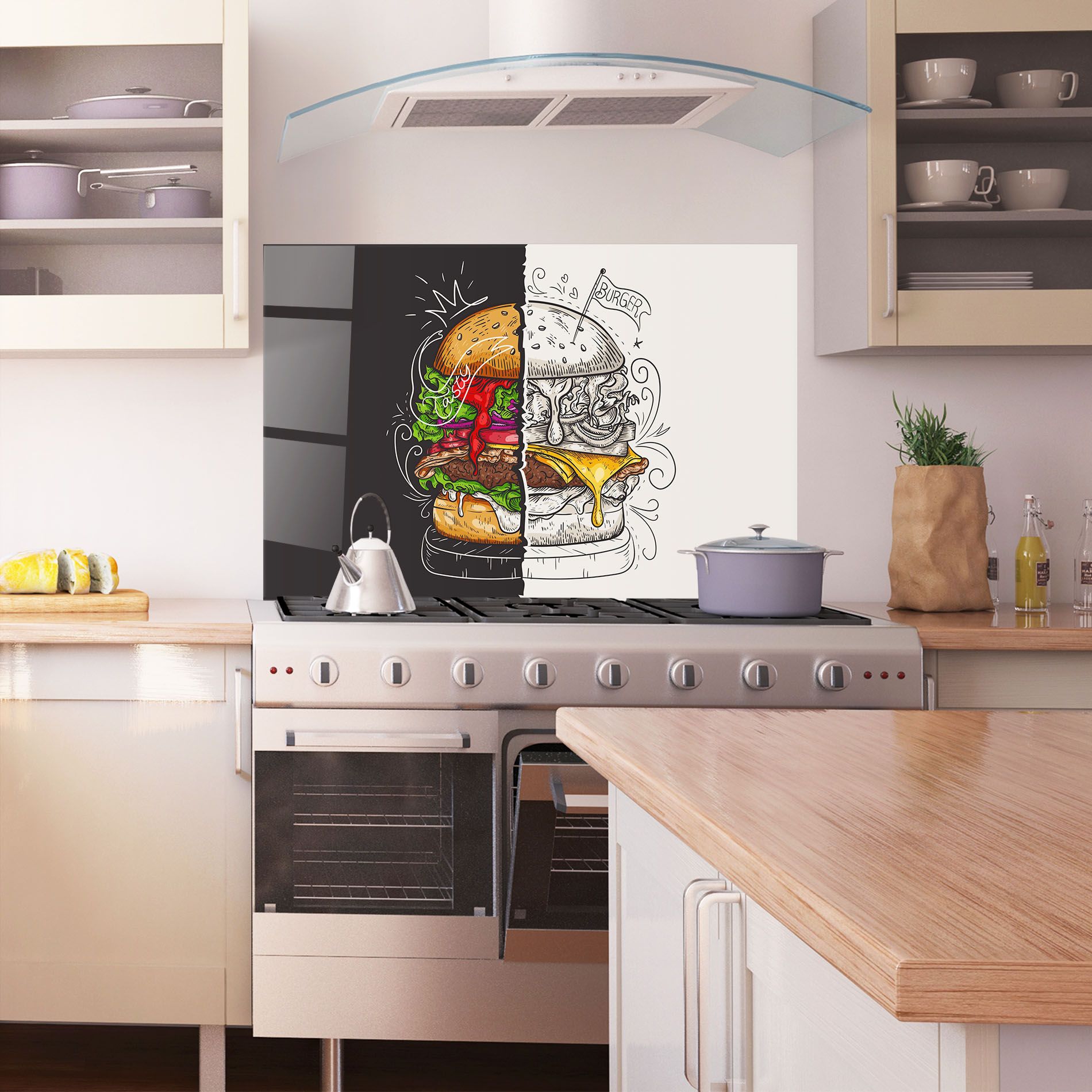Burger Art mockup 1