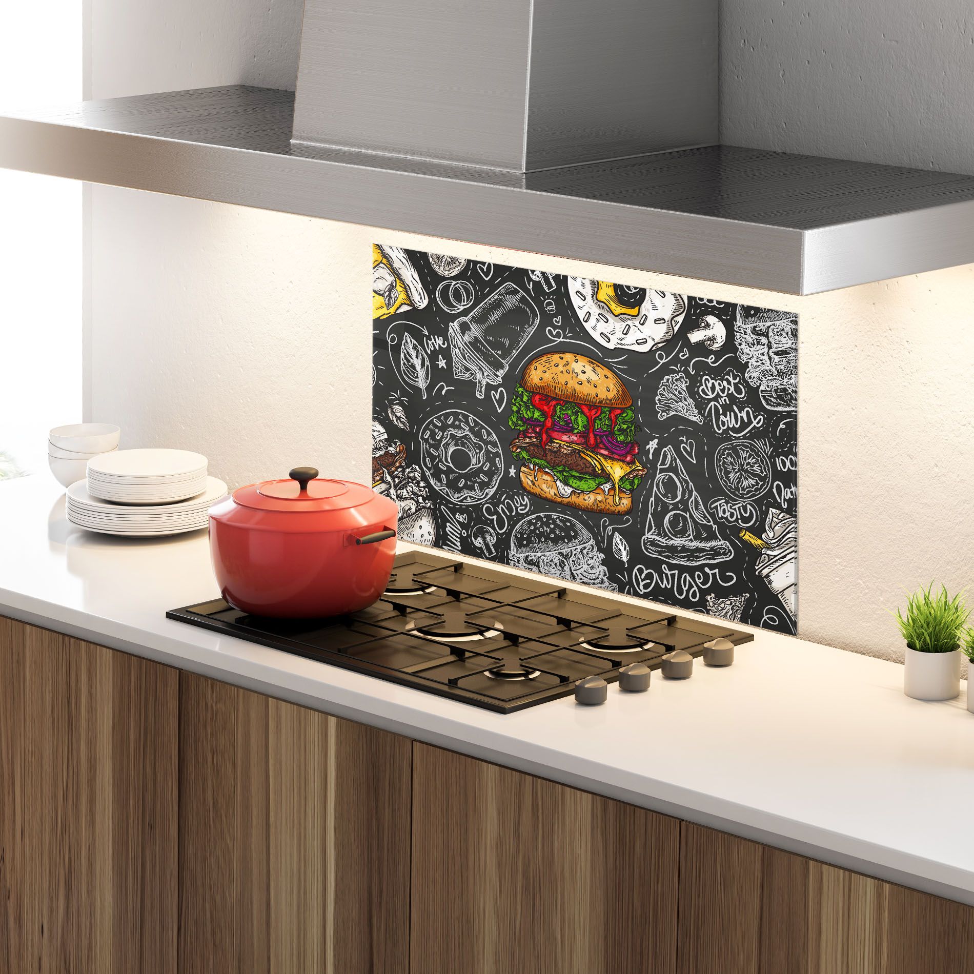 Color Mix Burger mockup 4