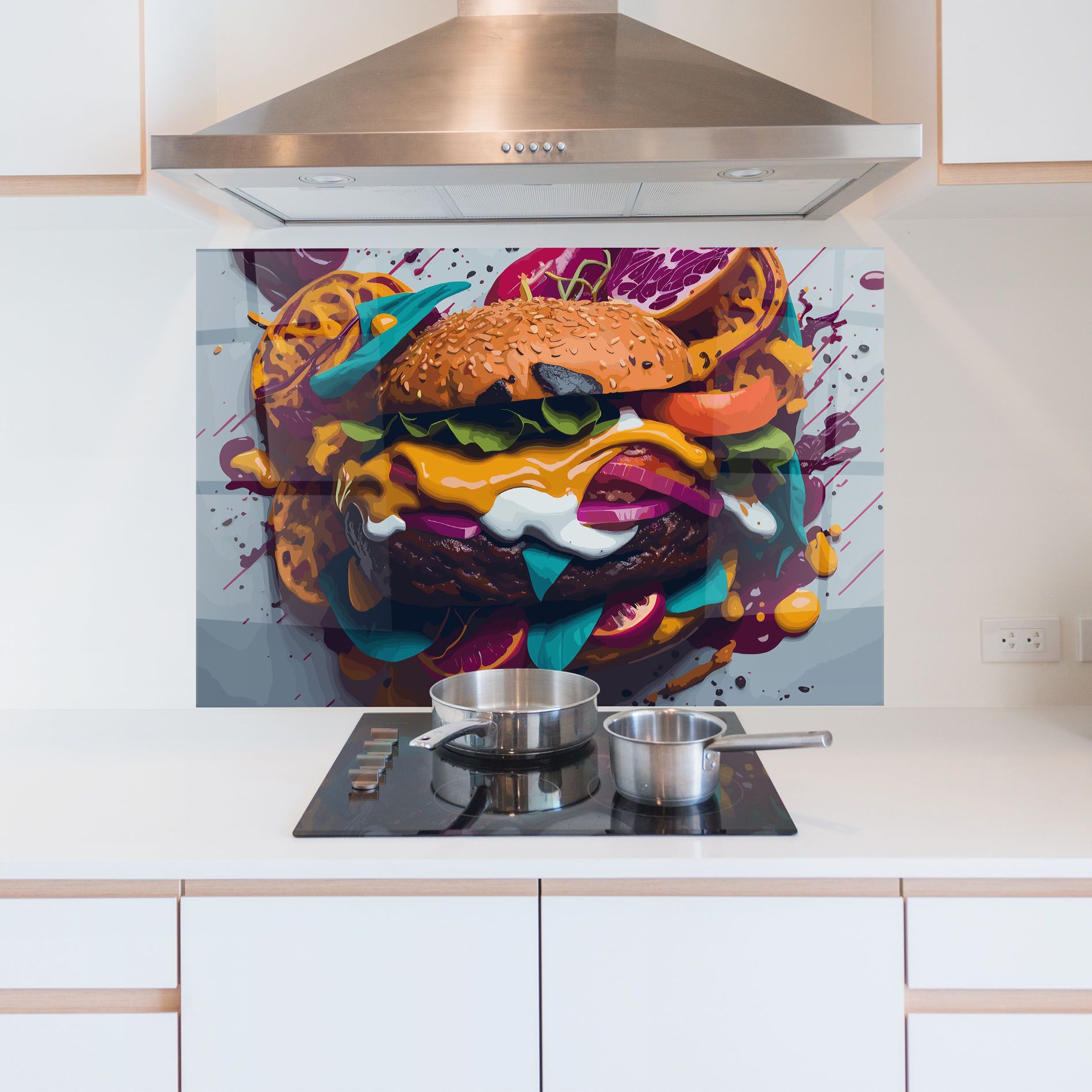 Burger Color Mix mockup 5