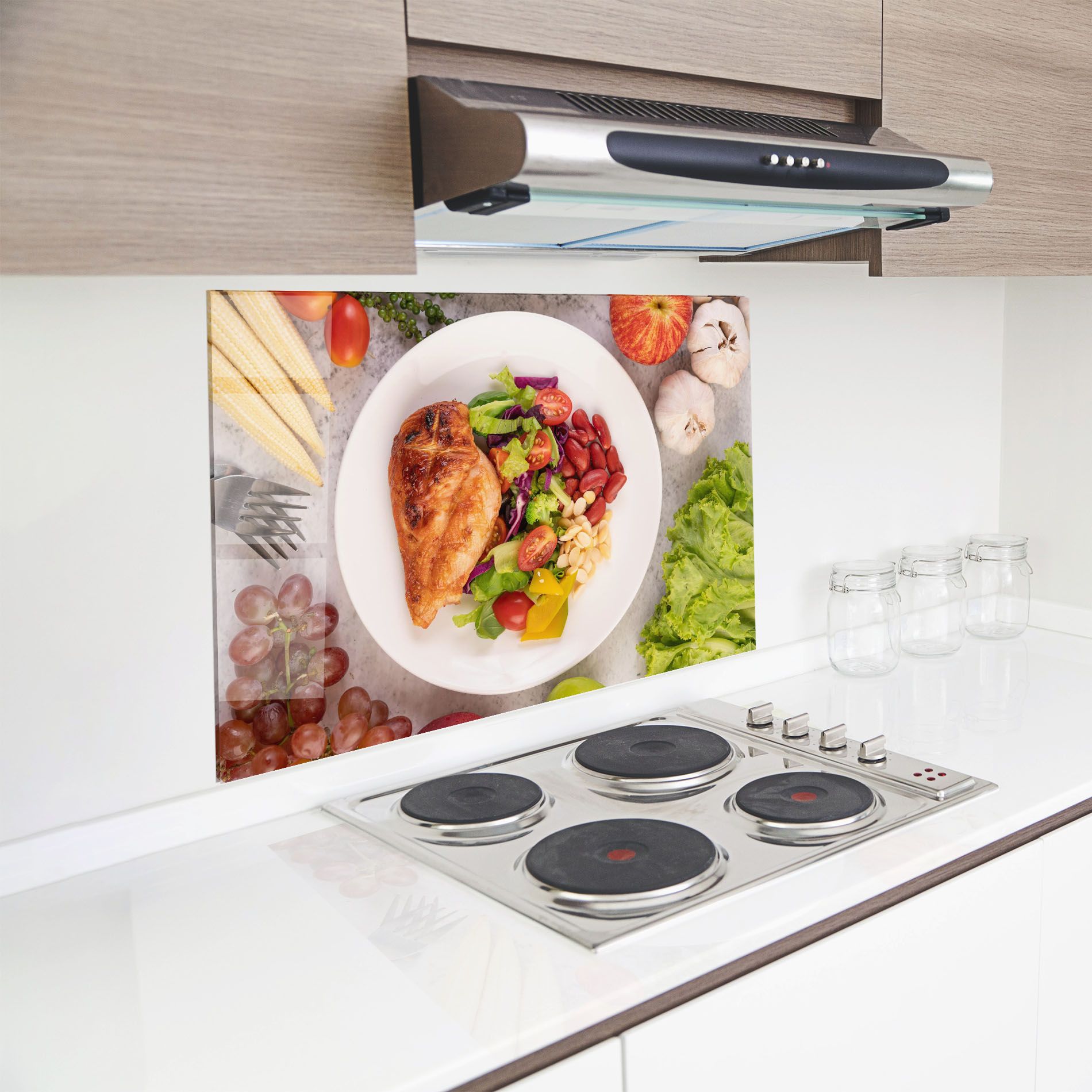 Salad With Chicken mockup 8