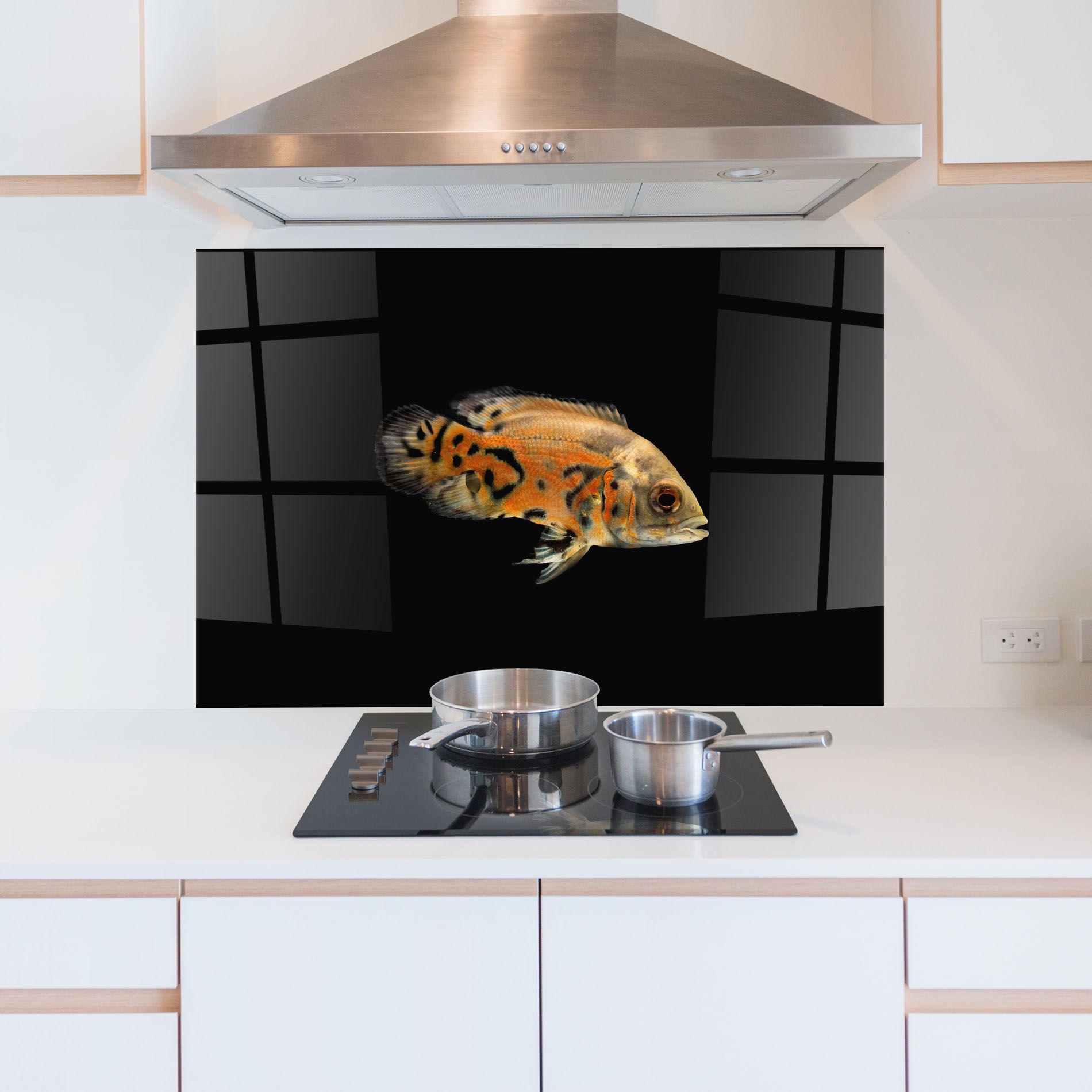 Cute Brown Fish mockup 5