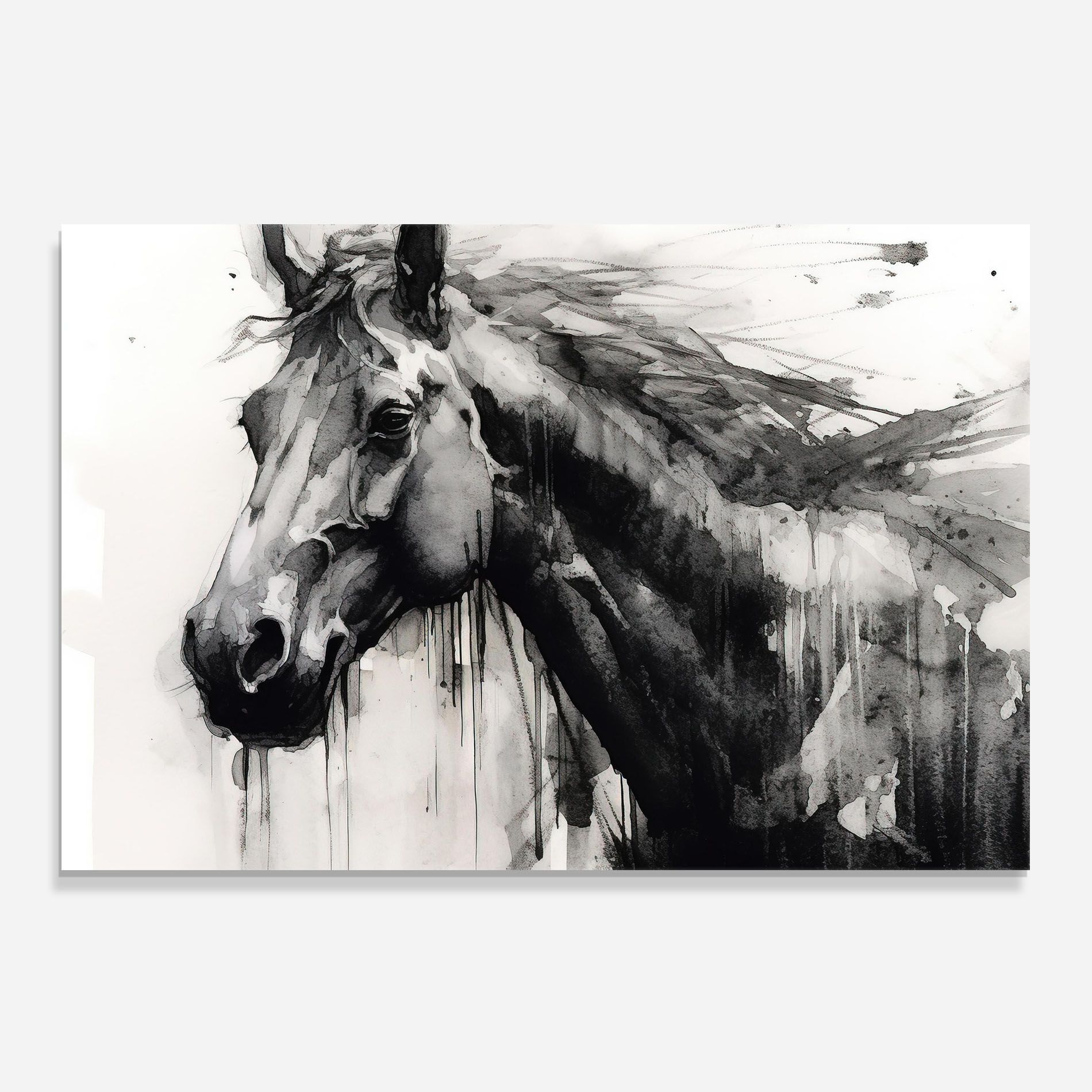 Black Horse Painting mockup 0