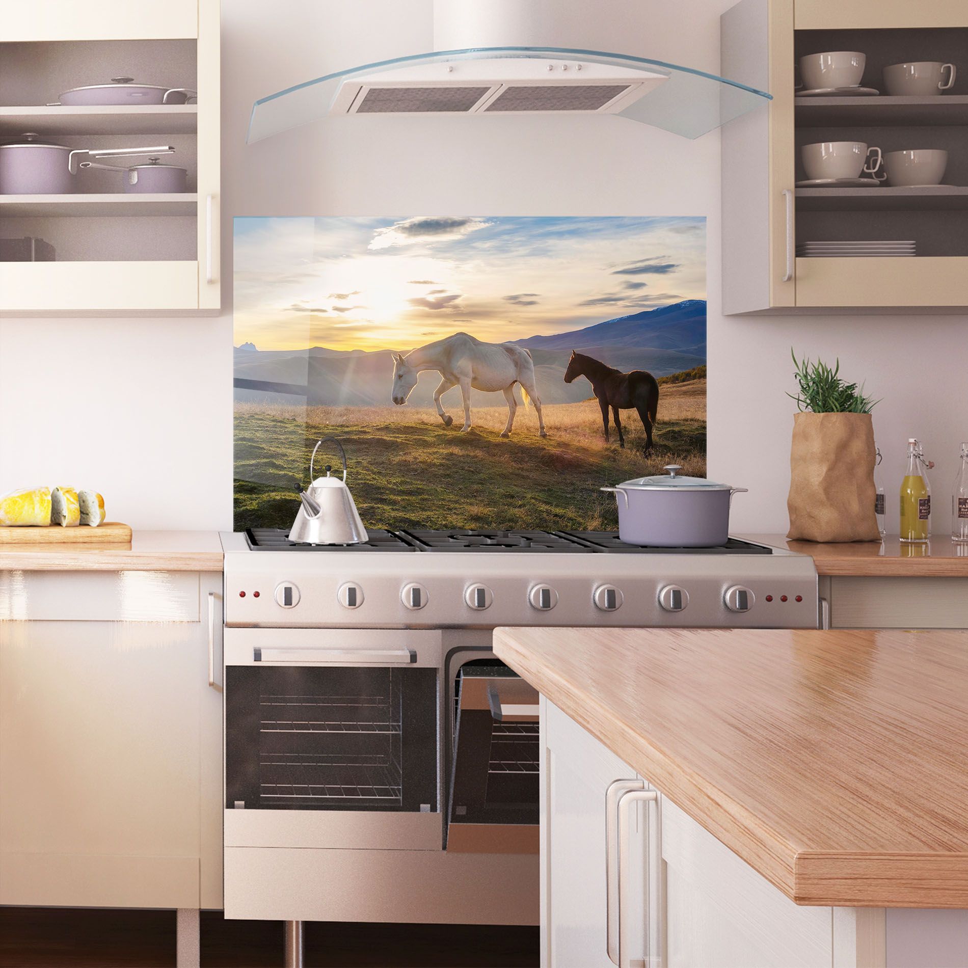 Mountain White Horse mockup 1