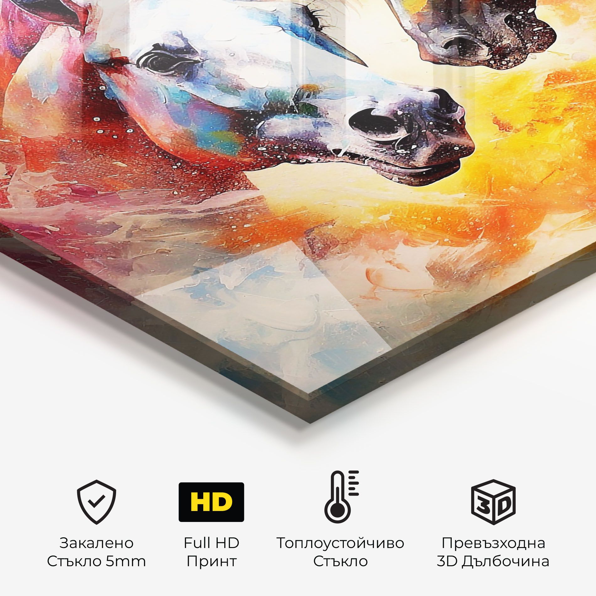 Horses Color Mix mockup 2