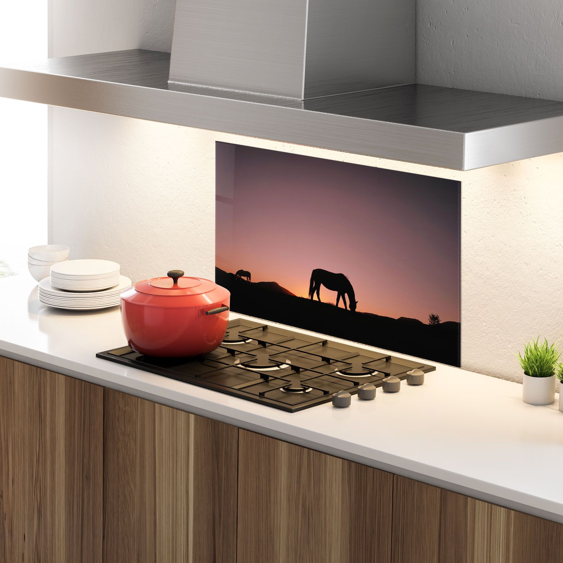 Horse Silhouette mockup 4