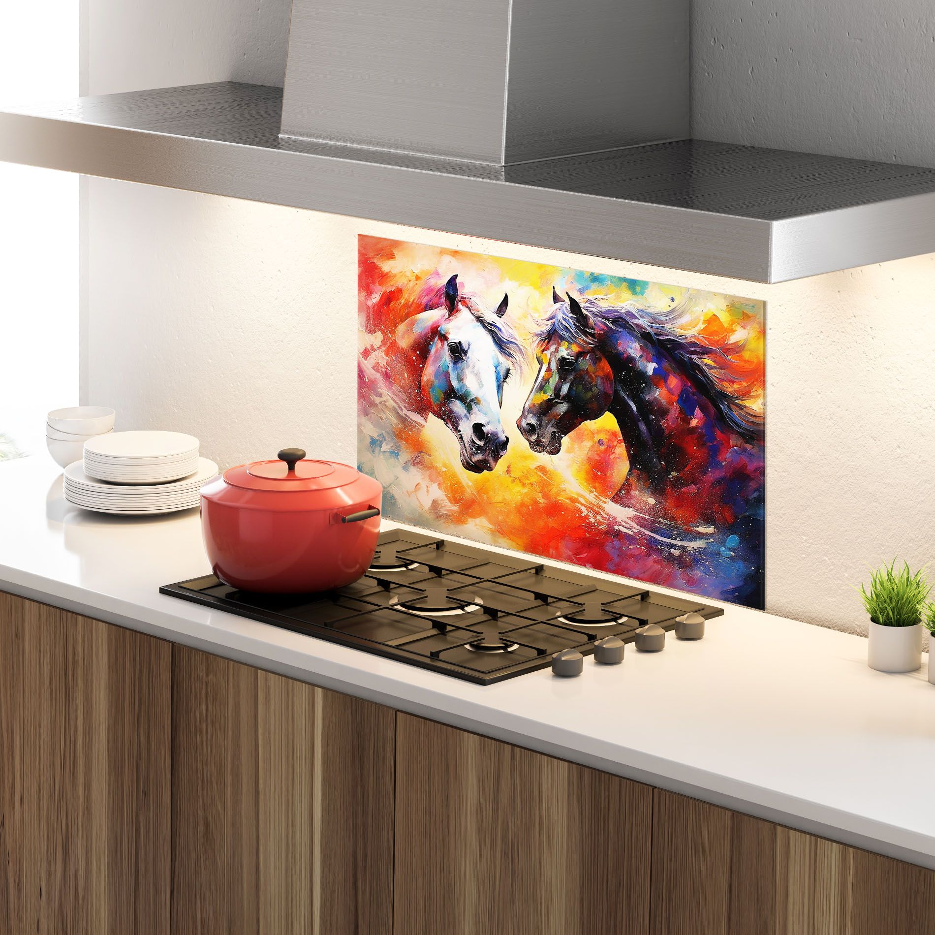 Horses Color Mix mockup 4