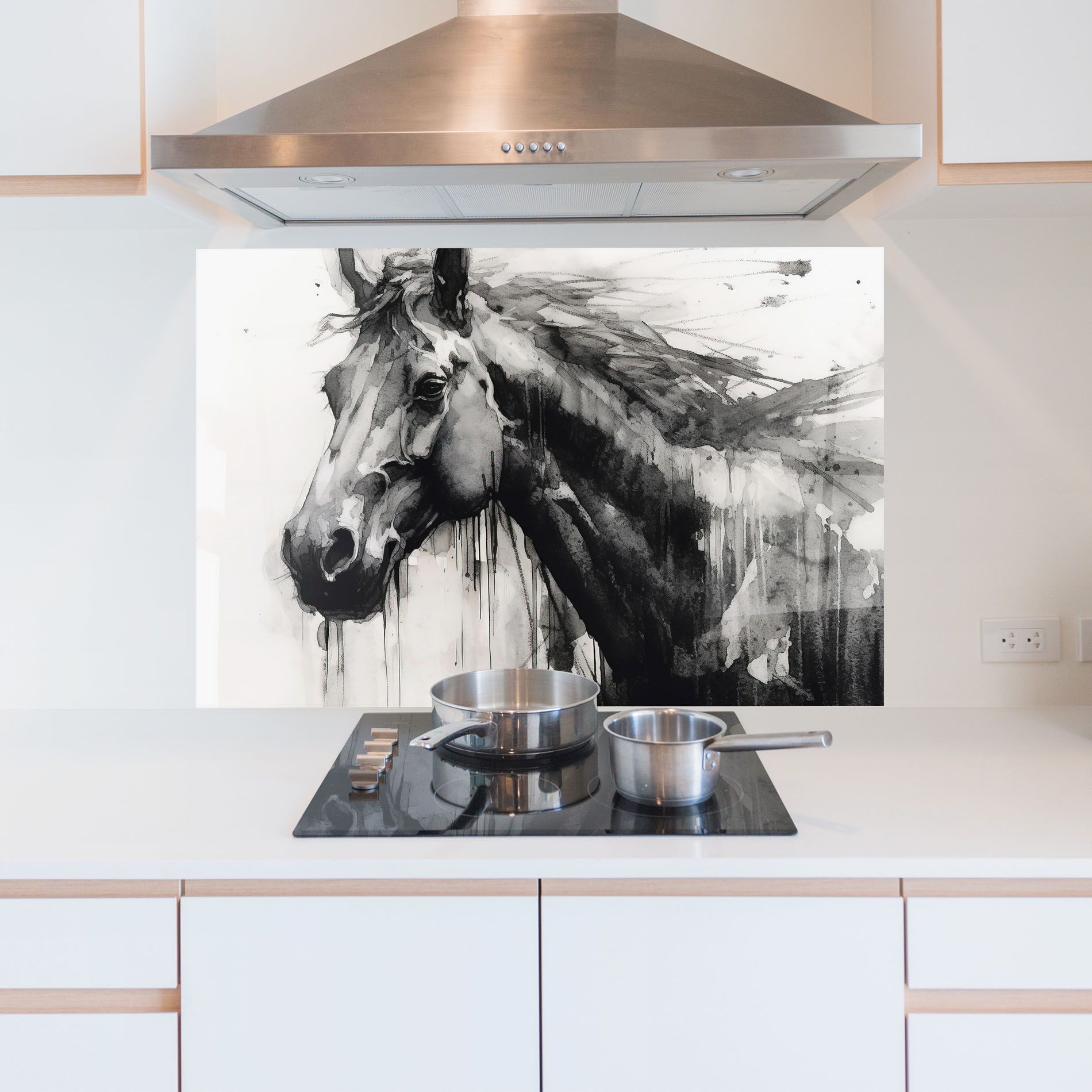 Black Horse Painting mockup 5