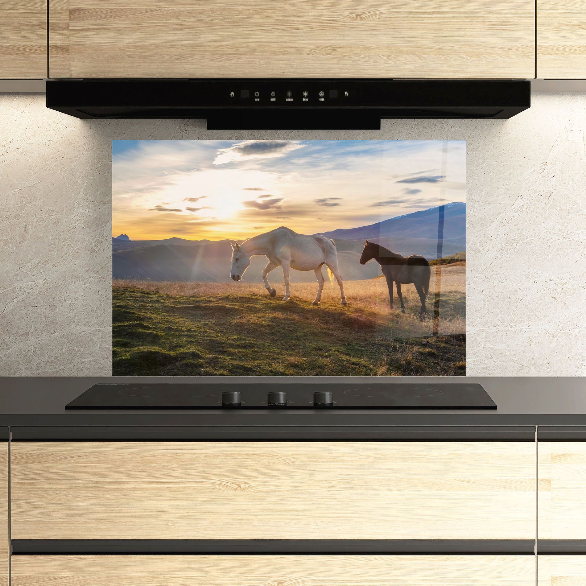 Mountain White Horse mockup 3