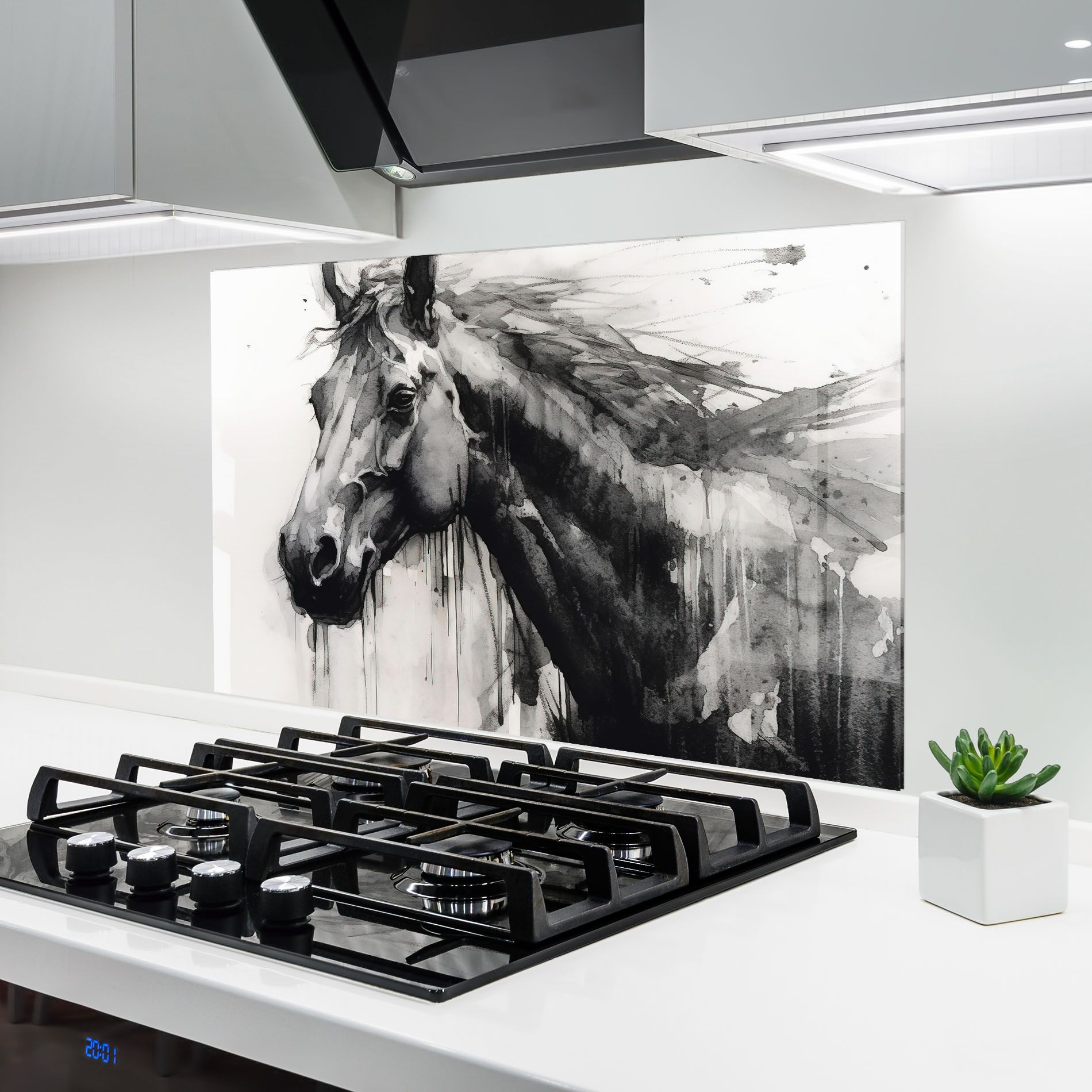 Black Horse Painting mockup 6