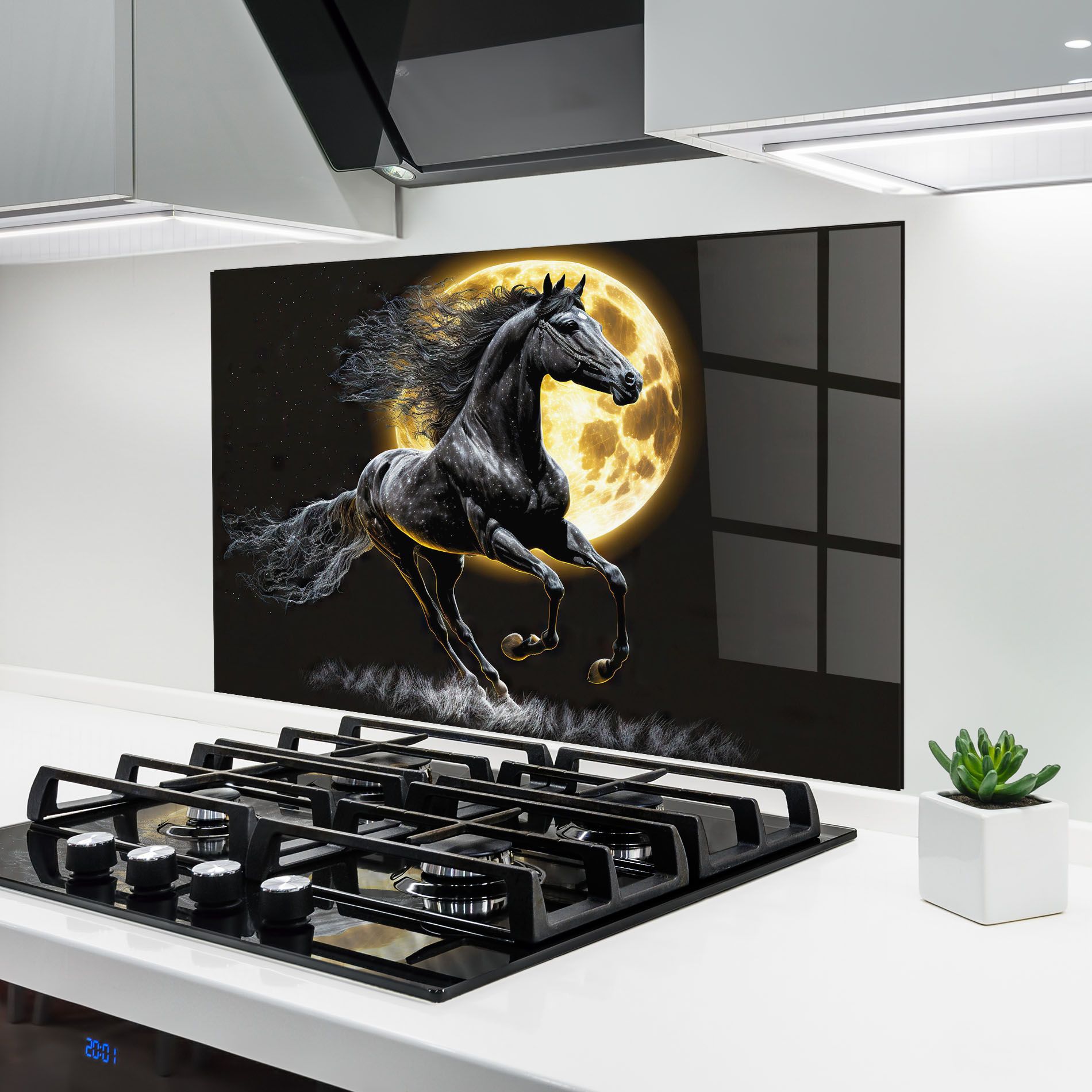 Gold Moon Horse mockup 6