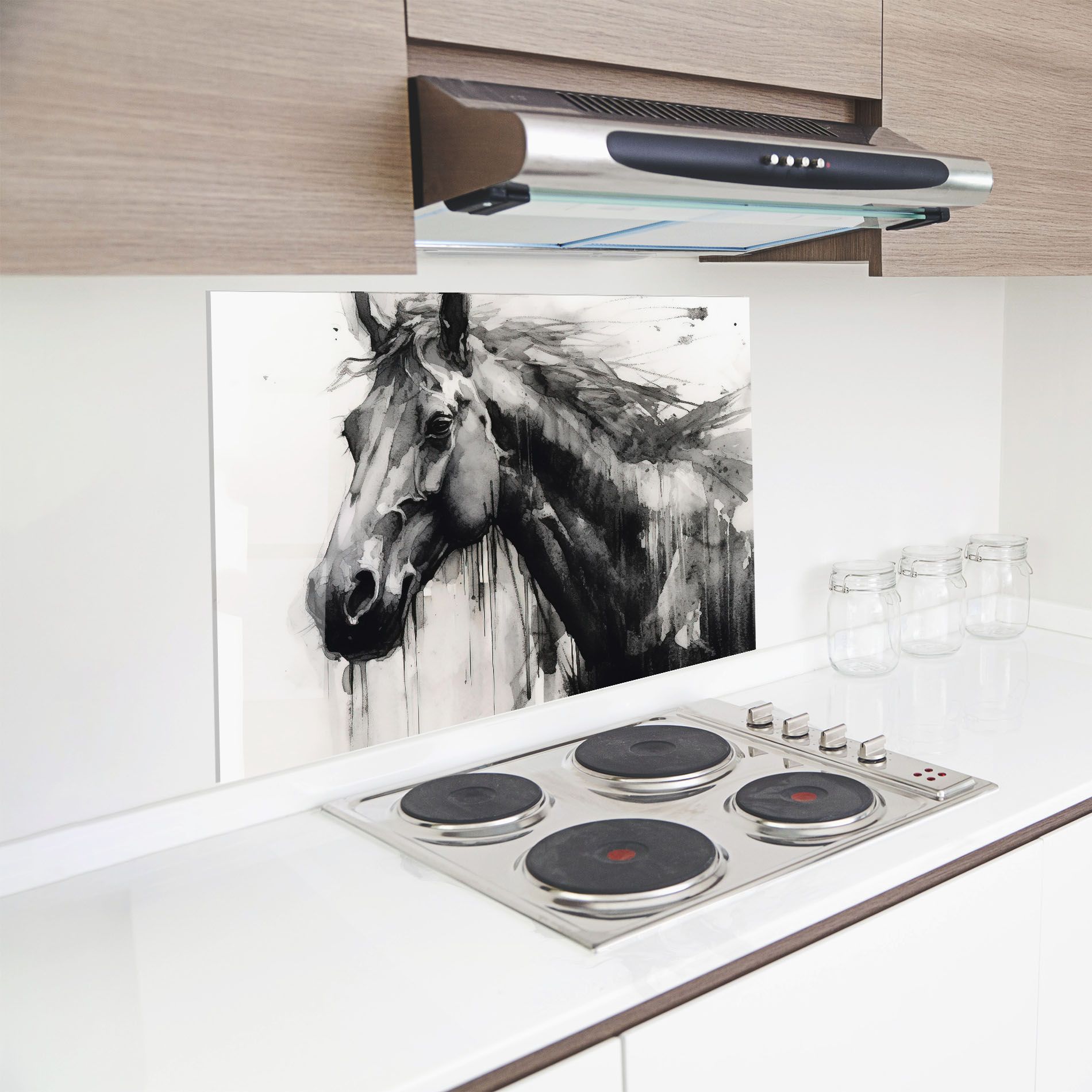 Black Horse Painting mockup 8
